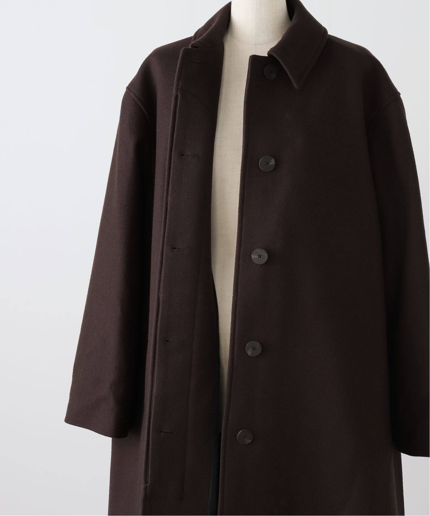 STUDIO NICHOLSON/スタジオ ニコルソン】 ROUNDED OVERCOAT