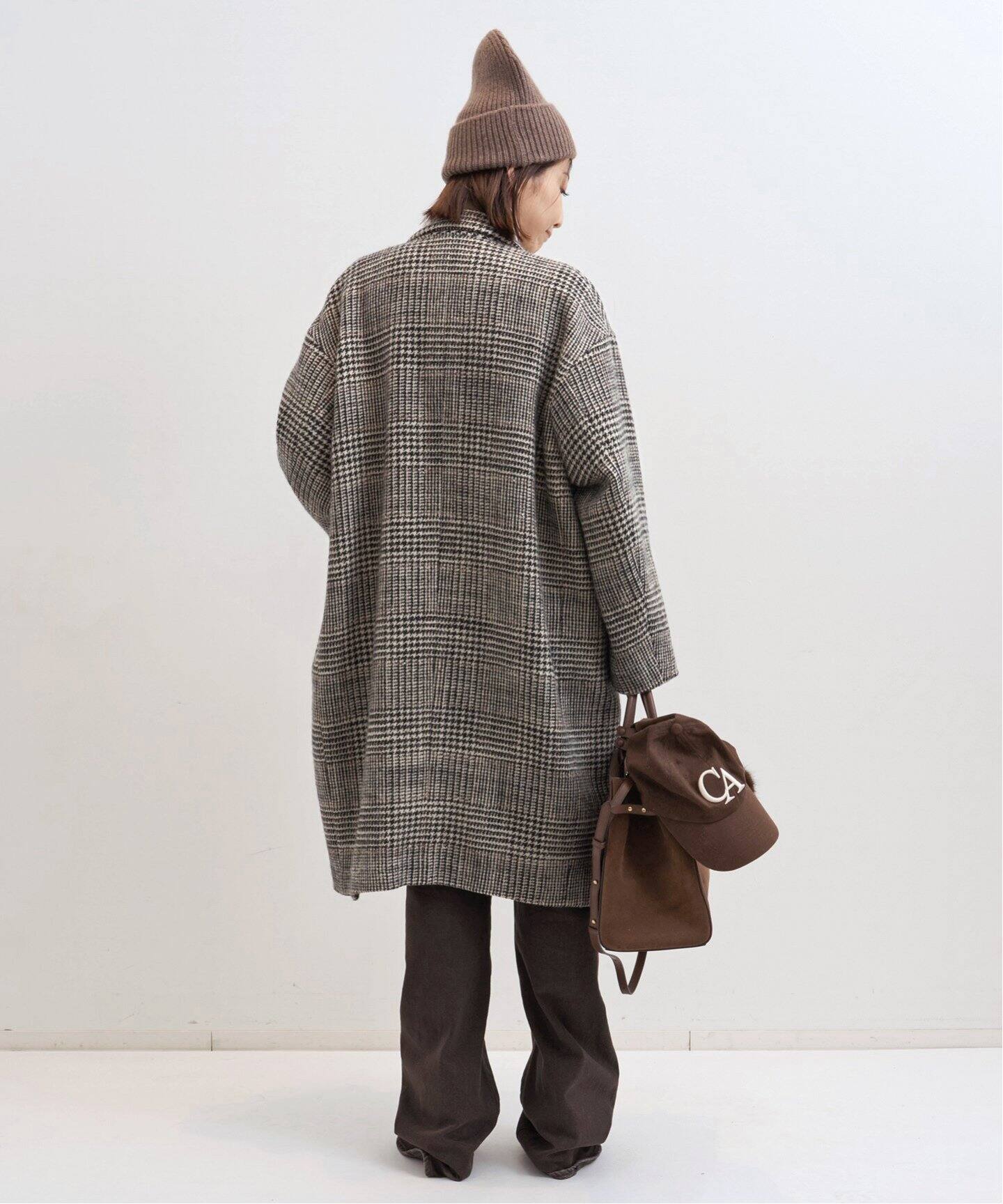 LISIERE CHECK W COAT（その他ブルゾン／アウター）｜L 