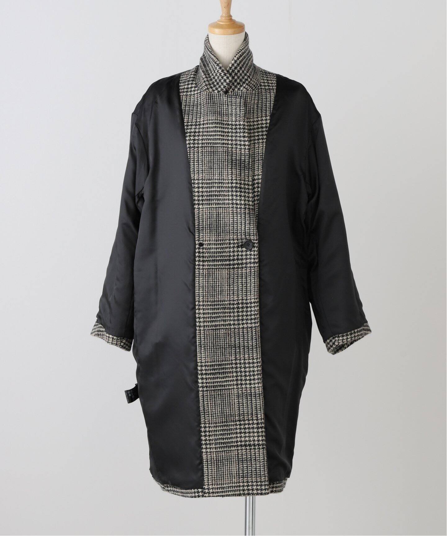 LISIERE CHECK W COAT（その他ブルゾン／アウター）｜L