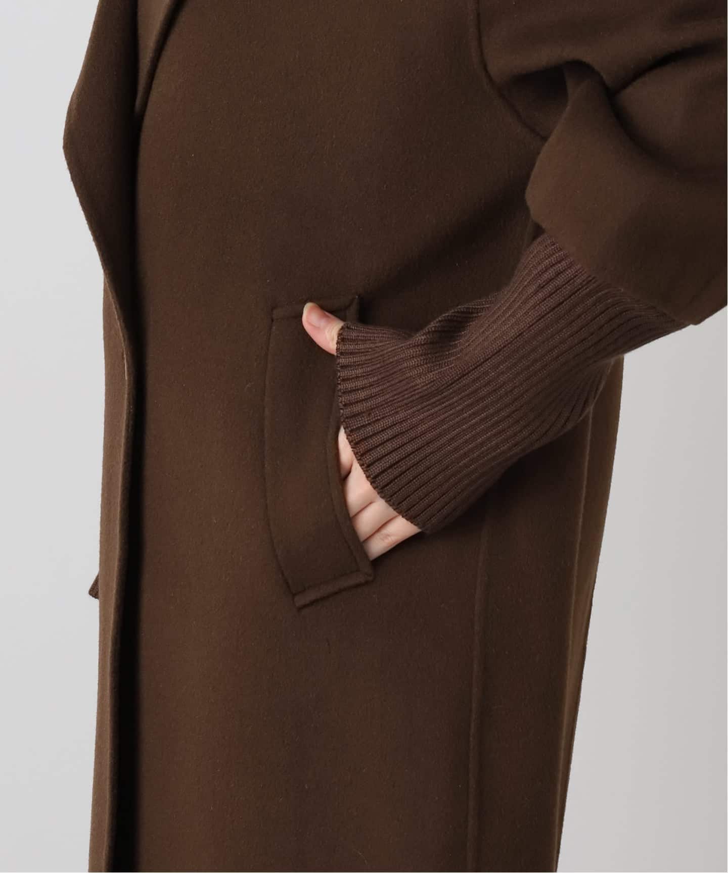 美品★LOU ANDREA★人気完売モデル★HOODIE COAT★ベージュ LOU ANDREA/ルーアンドレア】 HOOD VEST（ジレ）｜L'Appartement