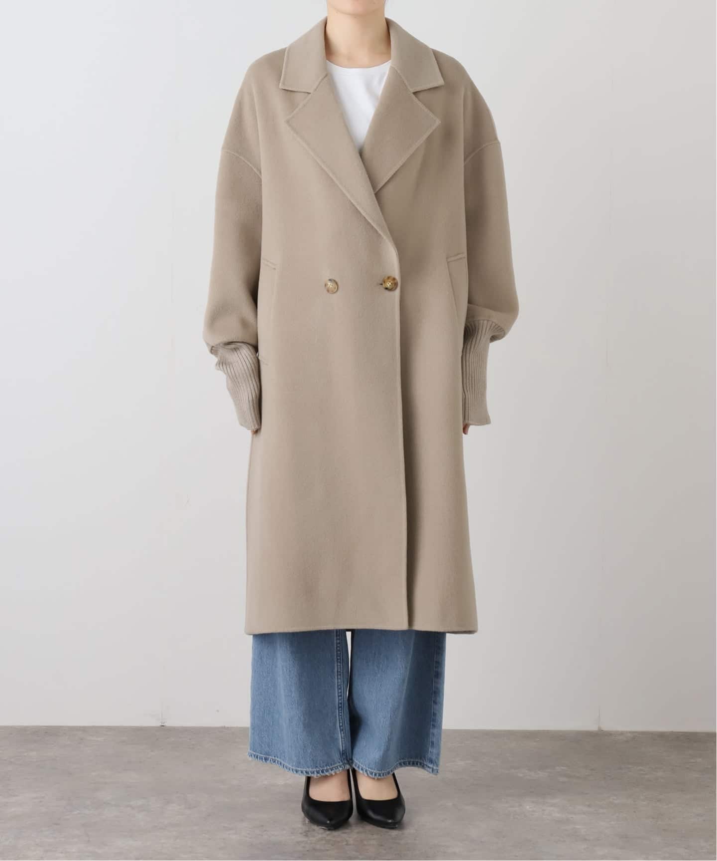 新品アパルトモン ルーアンドレア Fake Hood Coat 新品アパルトモン ルーアンドレア Fake Hood Coat