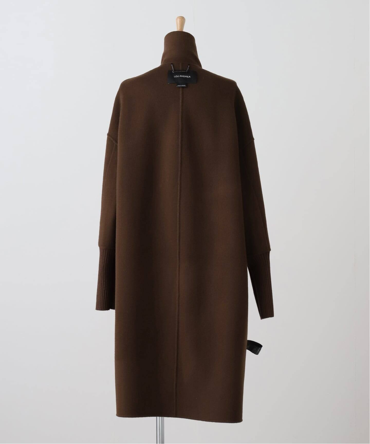 LOU ANDREA/ルーアンドレア】 RIB WOOL COAT（その他ブルゾン