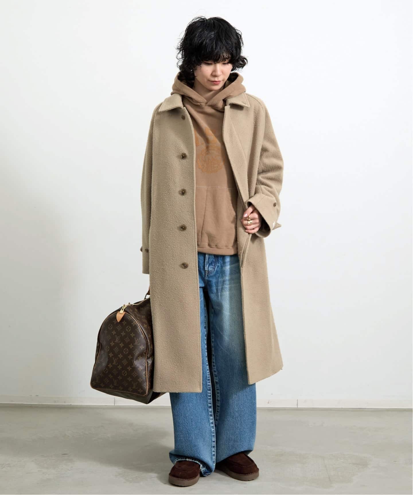 COUTURE D'ADAM/クチュール ド アダム】 BAL COLLAR COAT（ステン