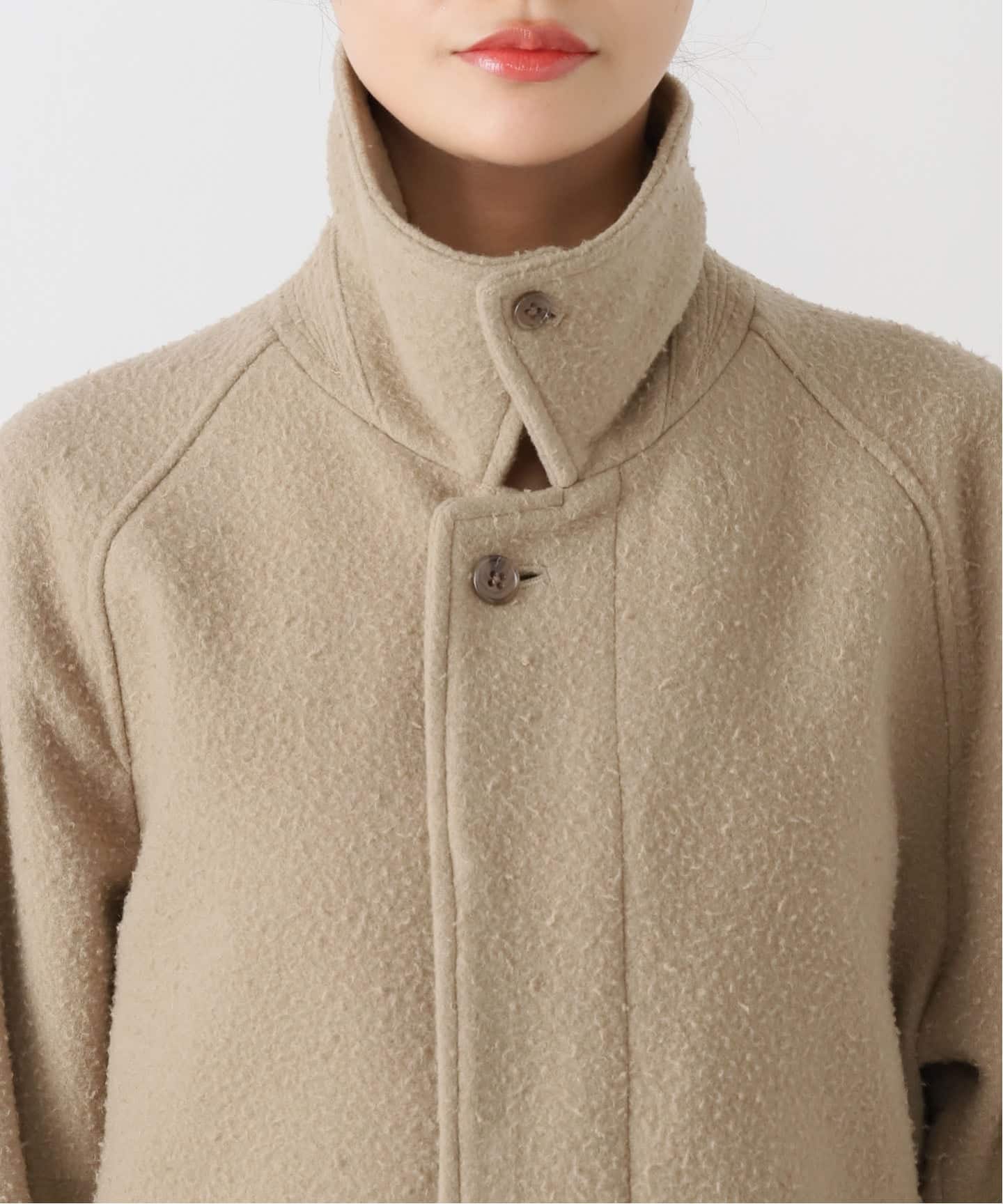 COUTURE D'ADAM/クチュール ド アダム】 BAL COLLAR COAT（ステン