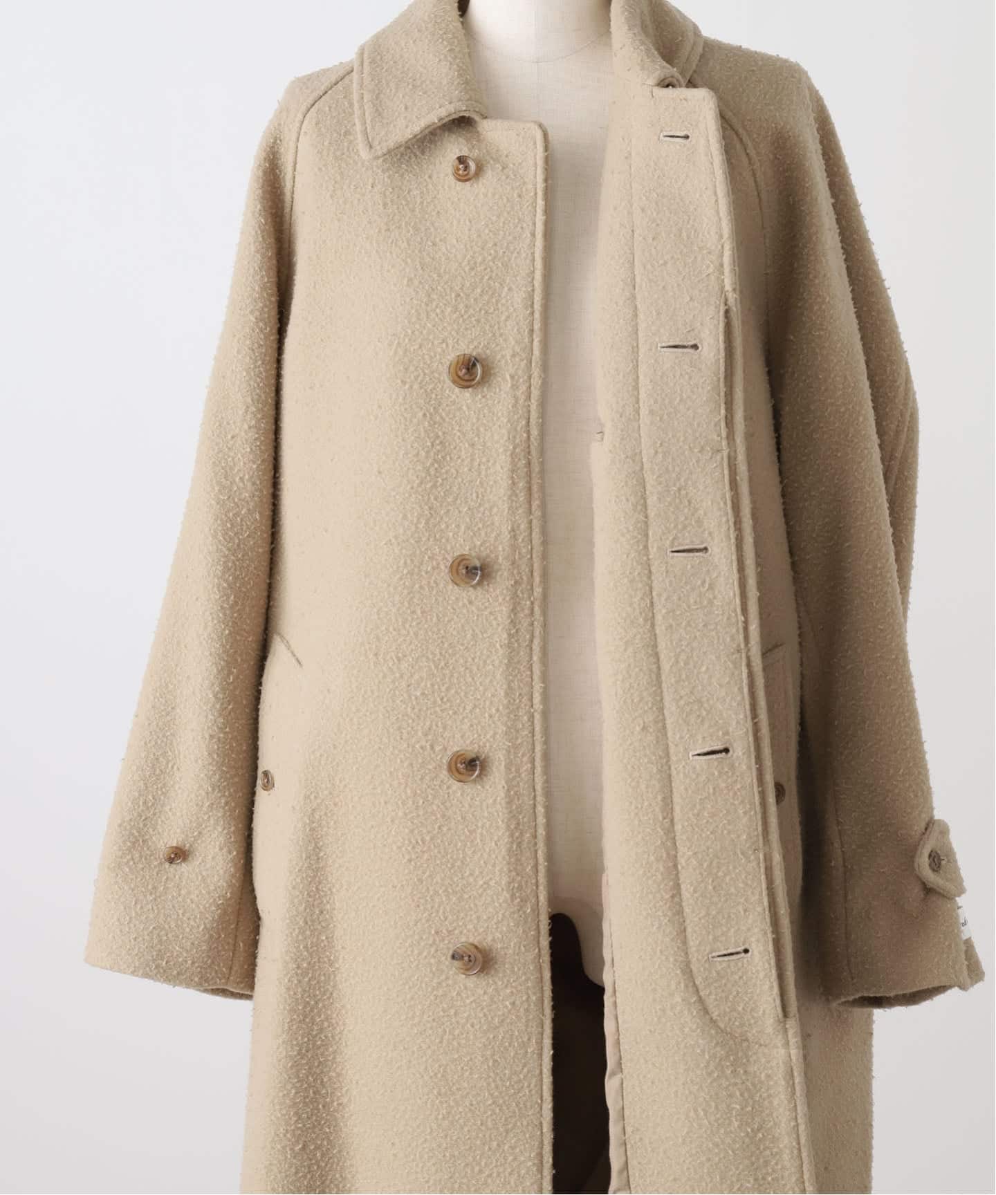 美品★COUTURE D'ADAM★高級アルパカブレンド★コクーンコート★ COUTURE D'ADAM/クチュール ド アダム】 BAL COLLAR COAT