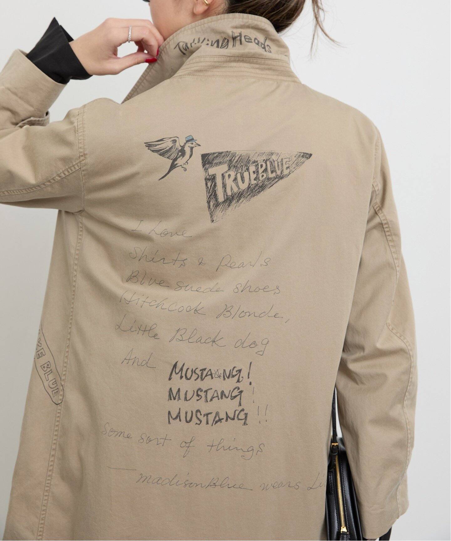 MADISON BLUE/マディソン ブルー】 GRAFFITI SHOP COAT（ステンカラー 