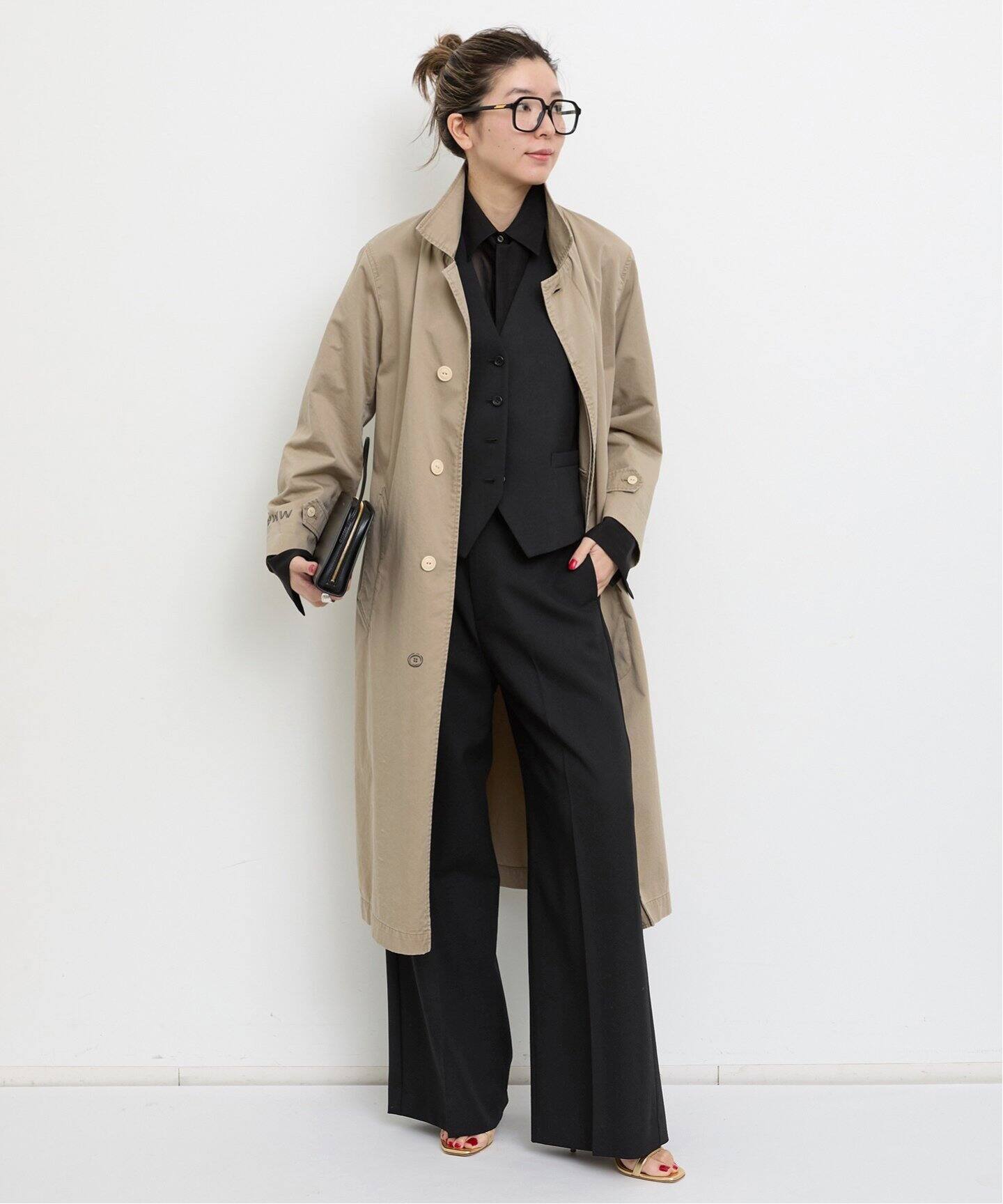 MADISON BLUE/マディソン ブルー】 GRAFFITI SHOP COAT（ステンカラー  