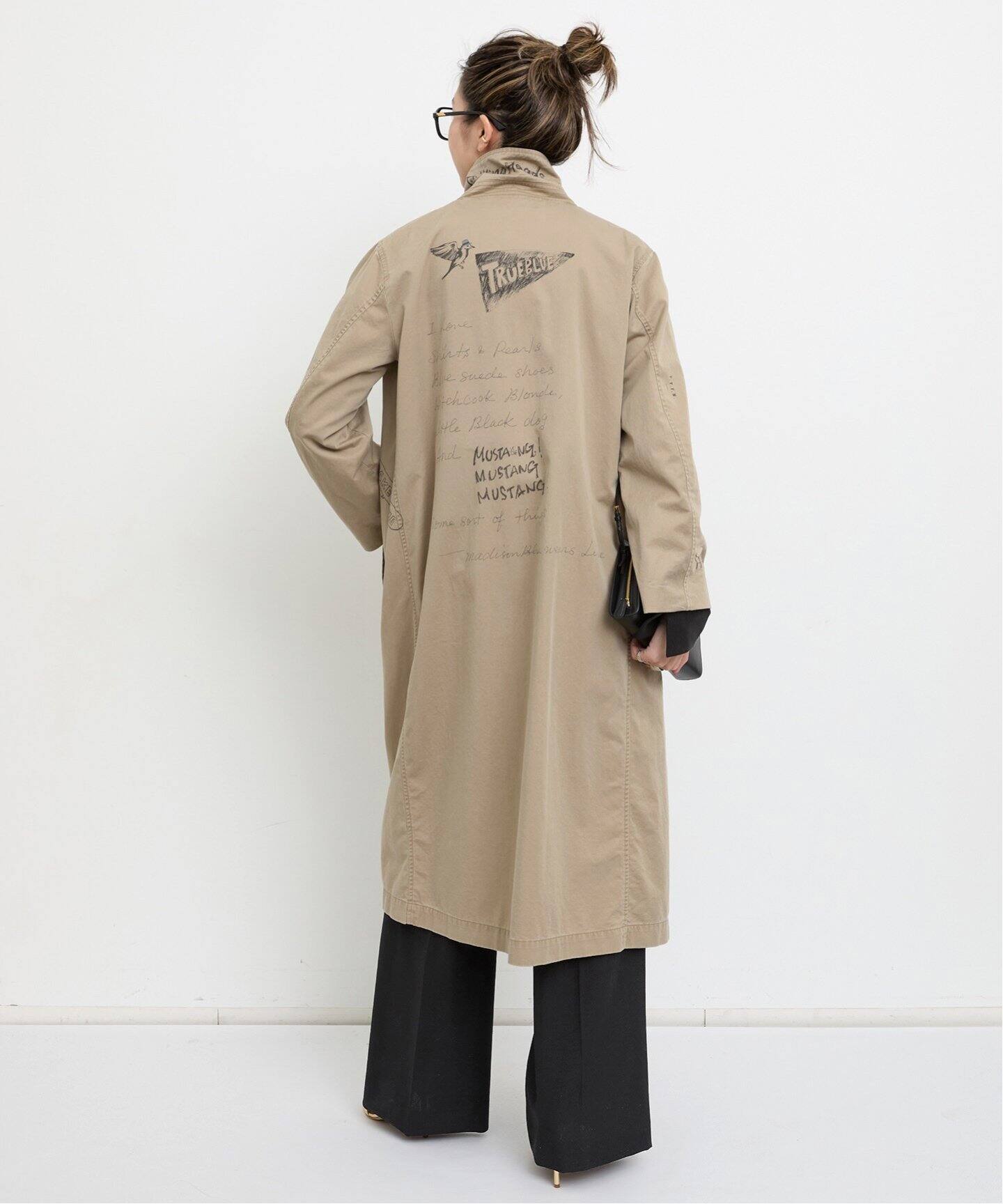 MADISON BLUE/マディソン ブルー】 GRAFFITI SHOP COAT（ステンカラー  