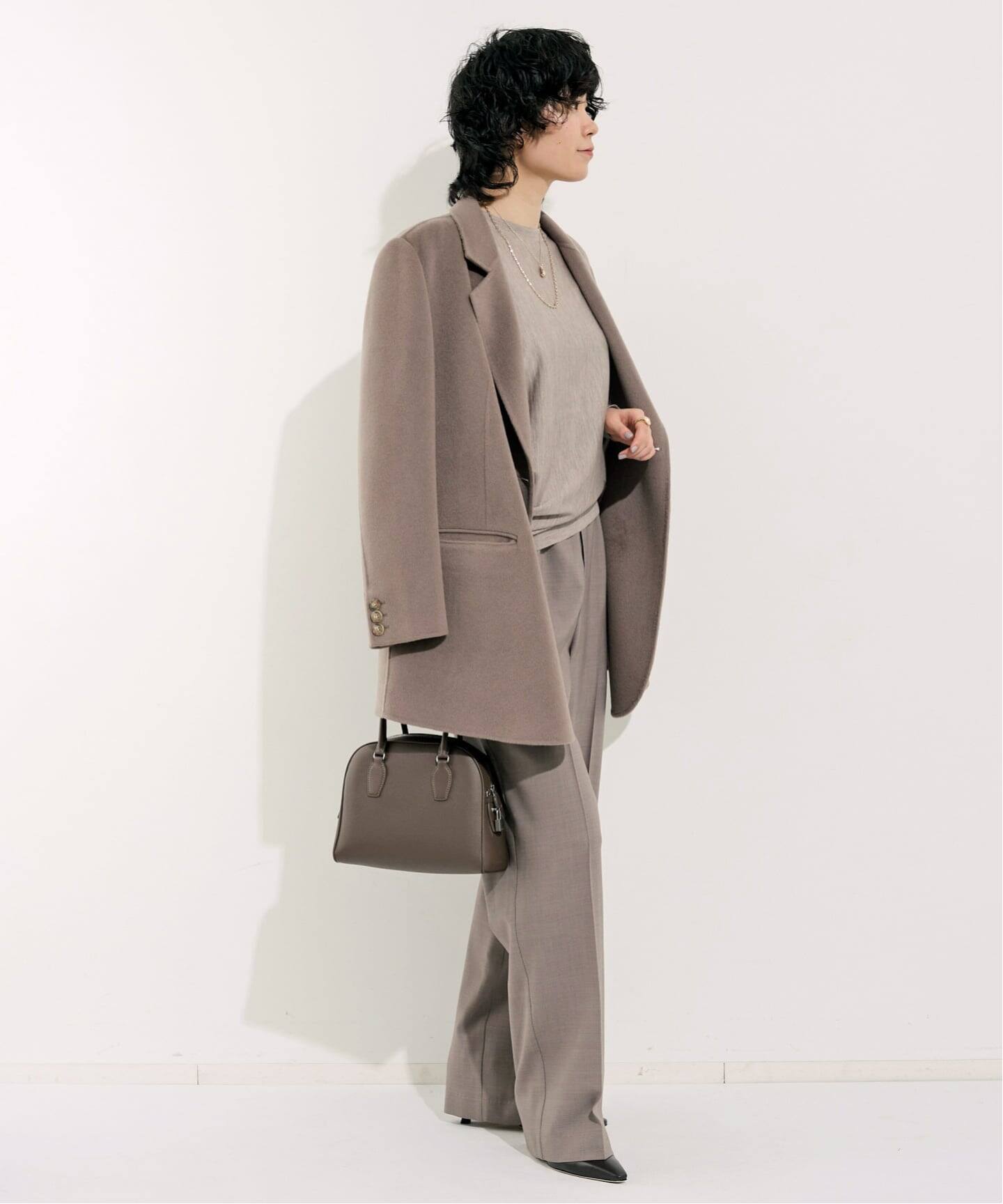 LOU ANDREA/ルーアンドレア】DOUBLE FACE JACKET COAT（その他ブルゾン 