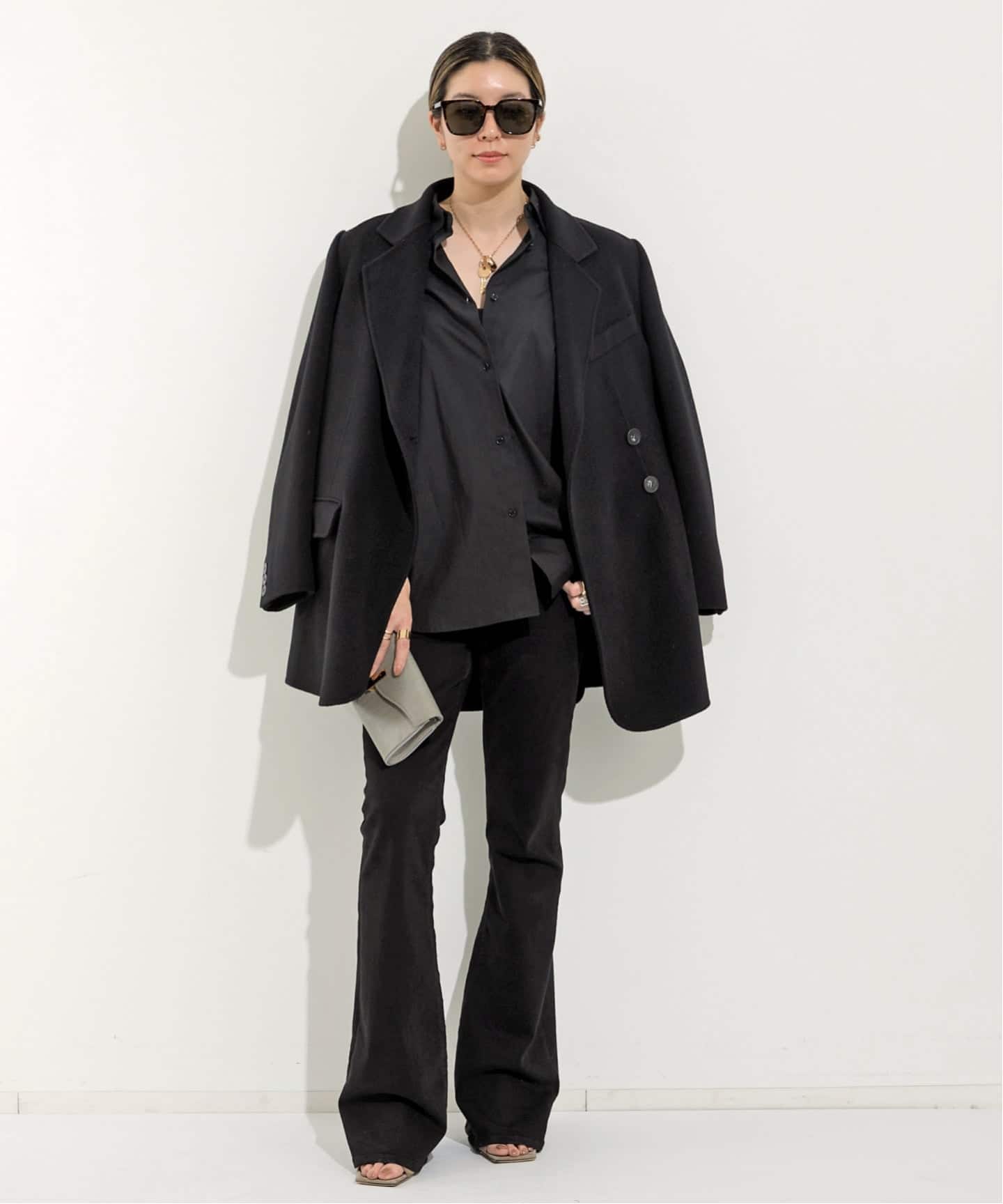 LOU ANDREA/ルーアンドレア】DOUBLE FACE JACKET COAT（その他ブルゾン