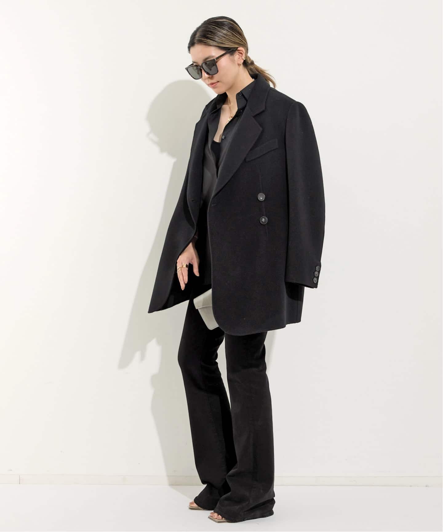 LOU ANDREA/ルーアンドレア】DOUBLE FACE JACKET COAT（その他