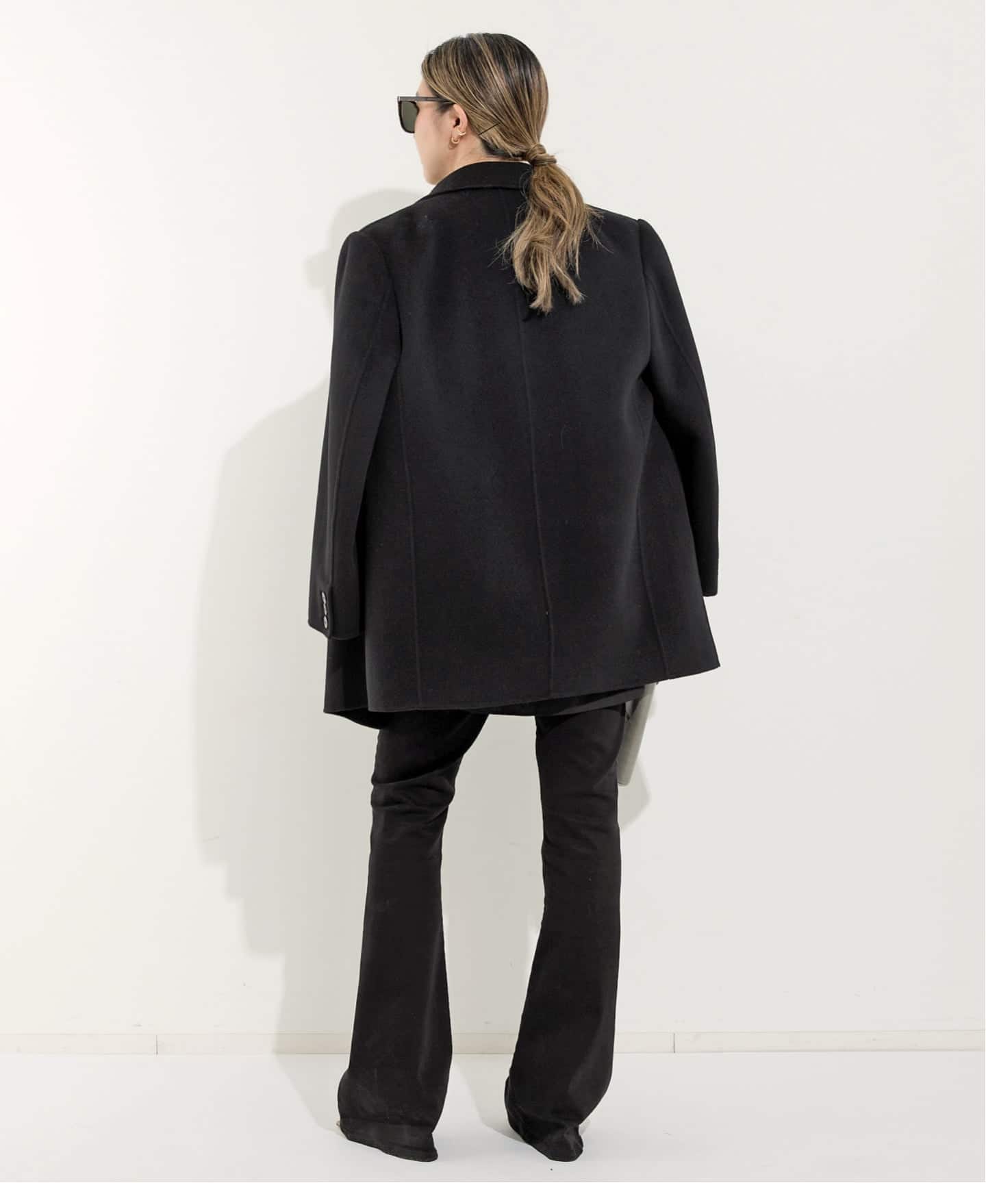 美品★LOU ANDREA★人気完売モデル★HOODIE COAT★ベージュ LOU ANDREA/ルーアンドレア】DOUBLE FACE JACKET COAT（その他