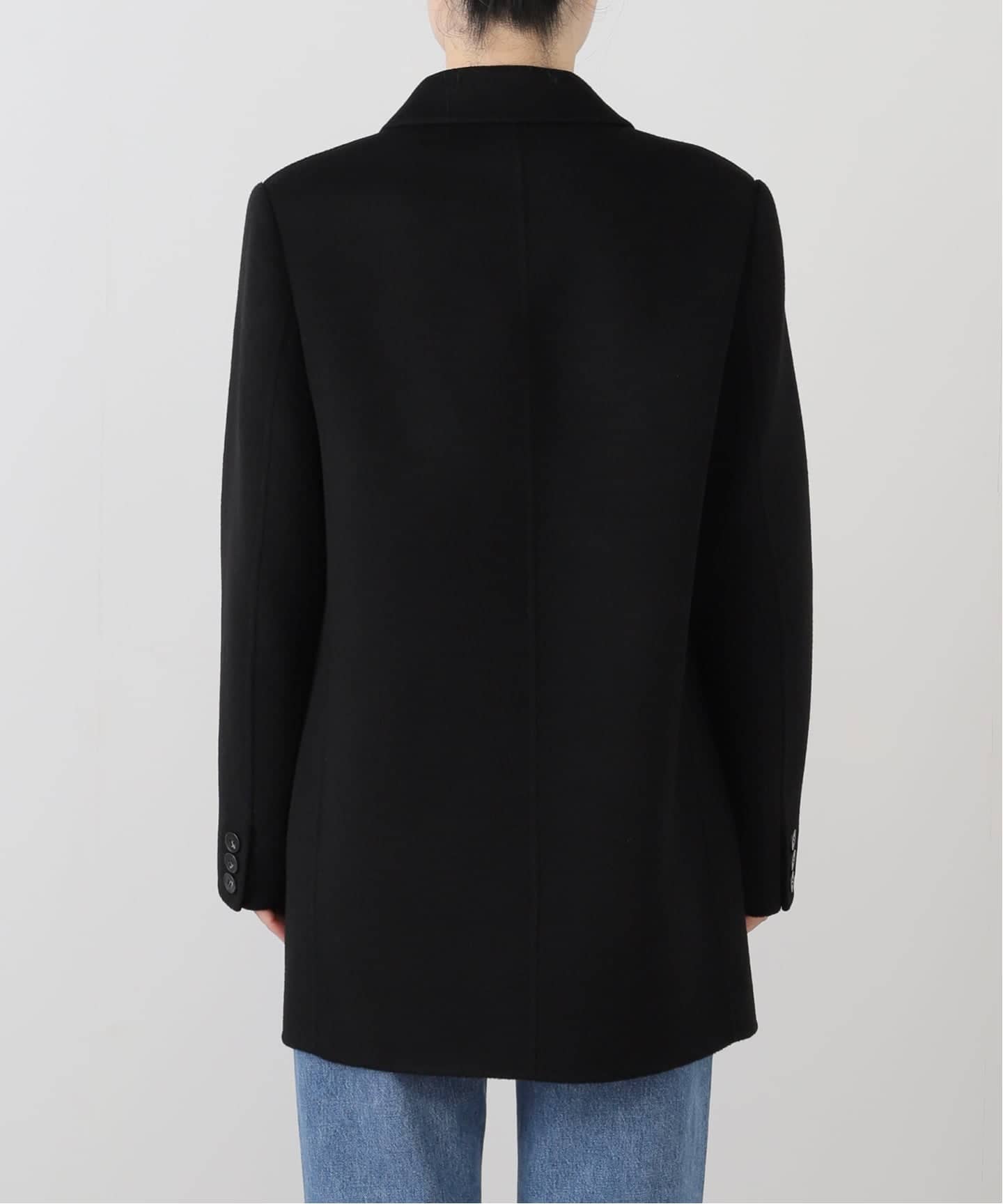 予約》【LOU ANDREA/ルーアンドレア】DOUBLE FACE JACKET COAT