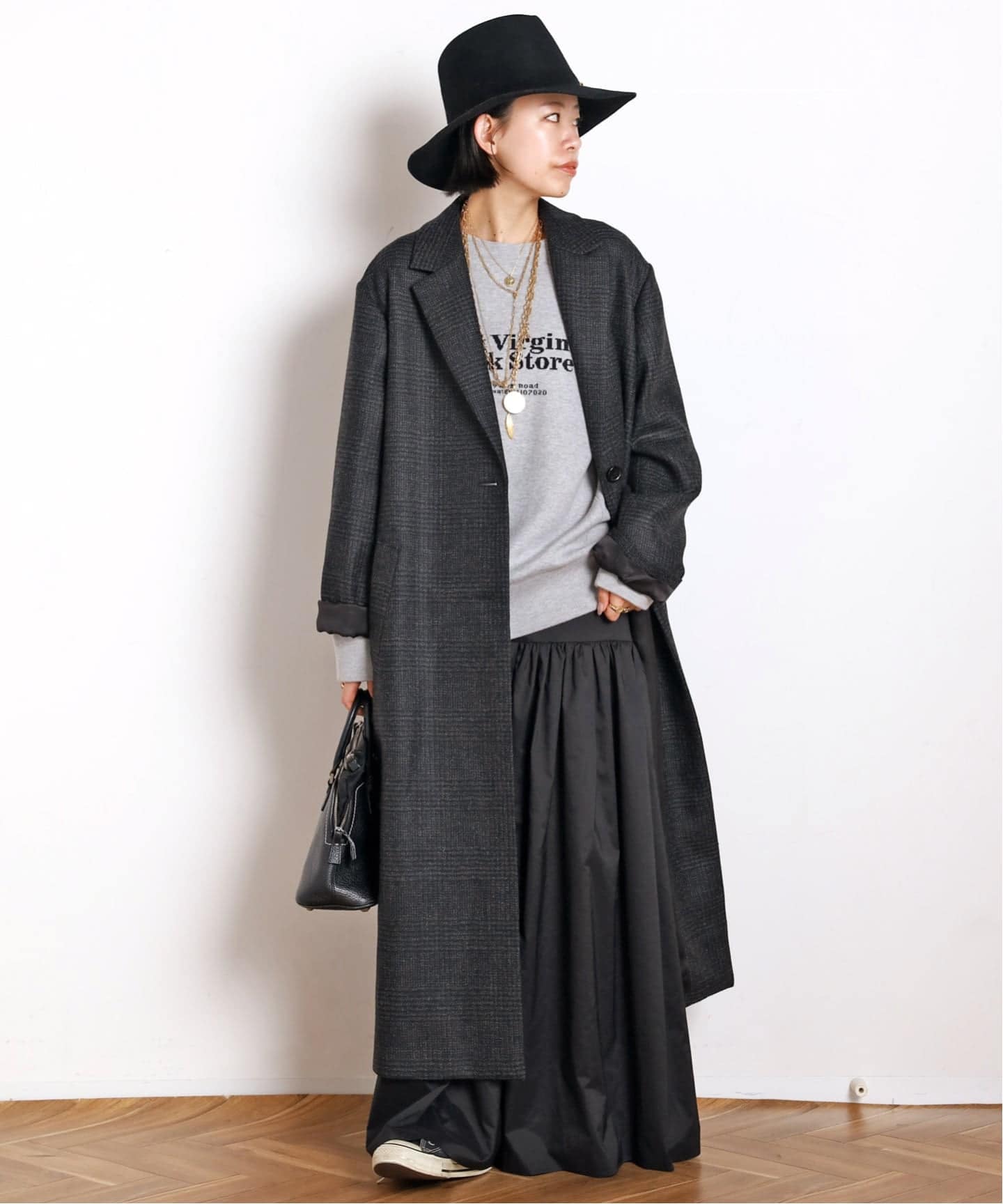 グレンチェックチェスターコート（チェスターコート）｜AP STUDIO