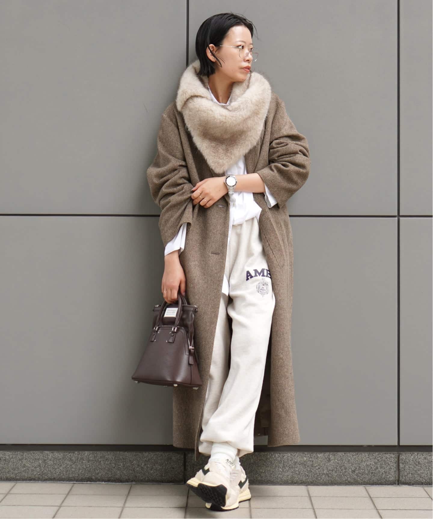 シャギーチェックチェスターコート（チェスターコート）｜AP STUDIO