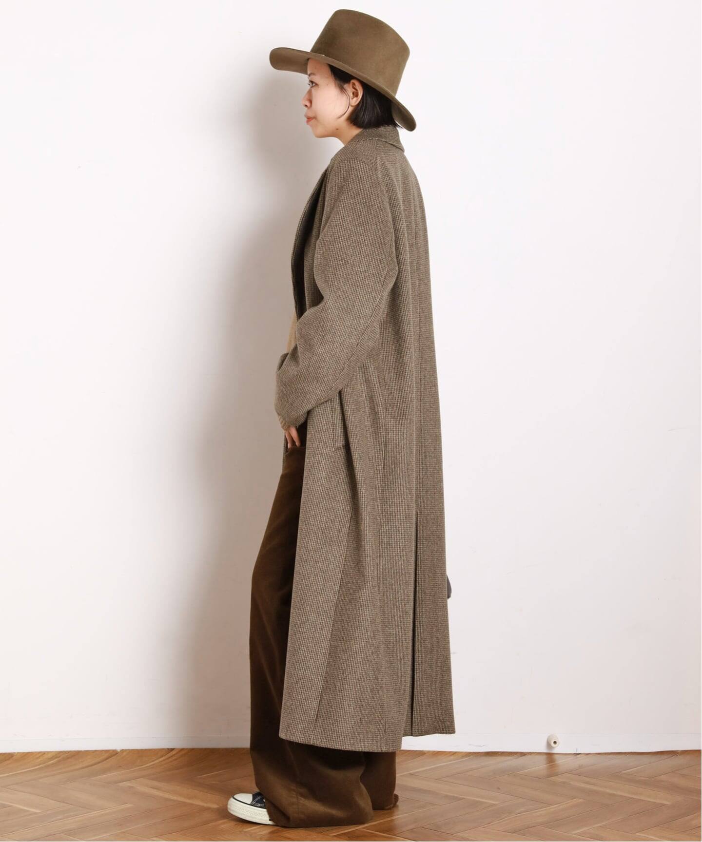 シャギーチェックチェスターコート（チェスターコート）｜AP STUDIO