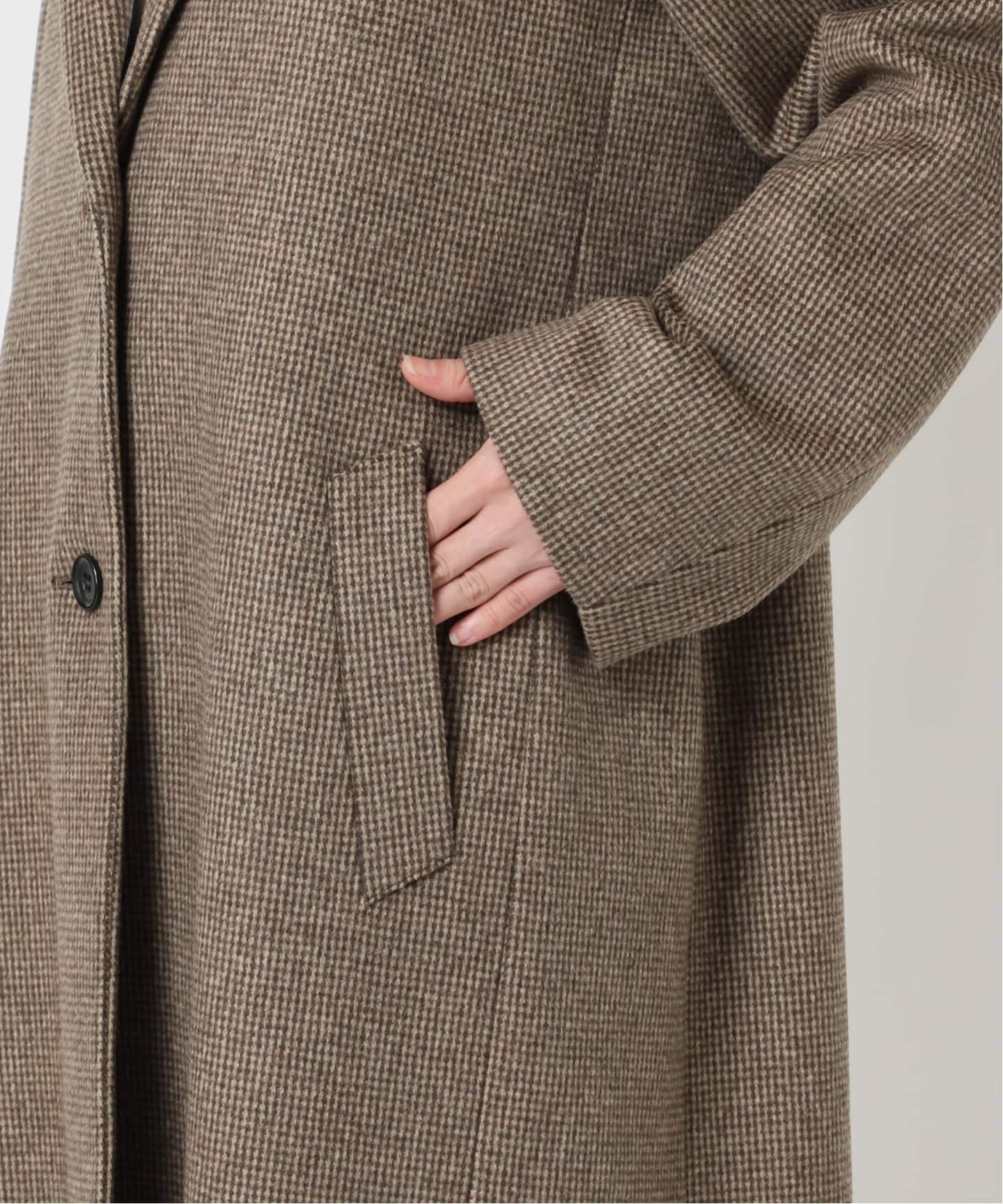Acne Studios アルパカシャギー チェスターコート シャギーチェックチェスターコート（チェスターコート）｜AP STUDIO