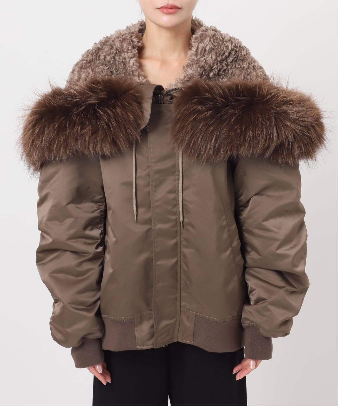 新品 AP STUDIO ボンバージャケット ミリタリー アウター ボンバージャケット（その他ブルゾン／アウター）｜AP STUDIO