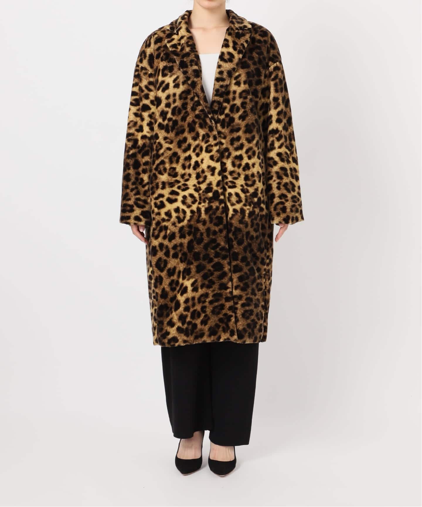 レオパードコート（その他ブルゾン／アウター）｜AP STUDIO（エーピー