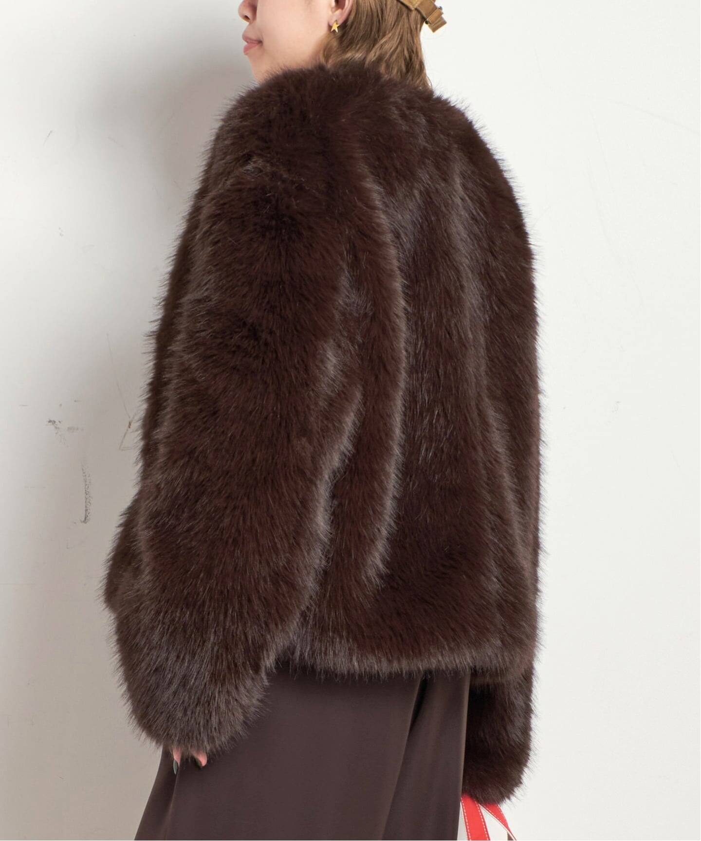 Anna ファージャケット（その他ブルゾン／アウター）｜AP STUDIO