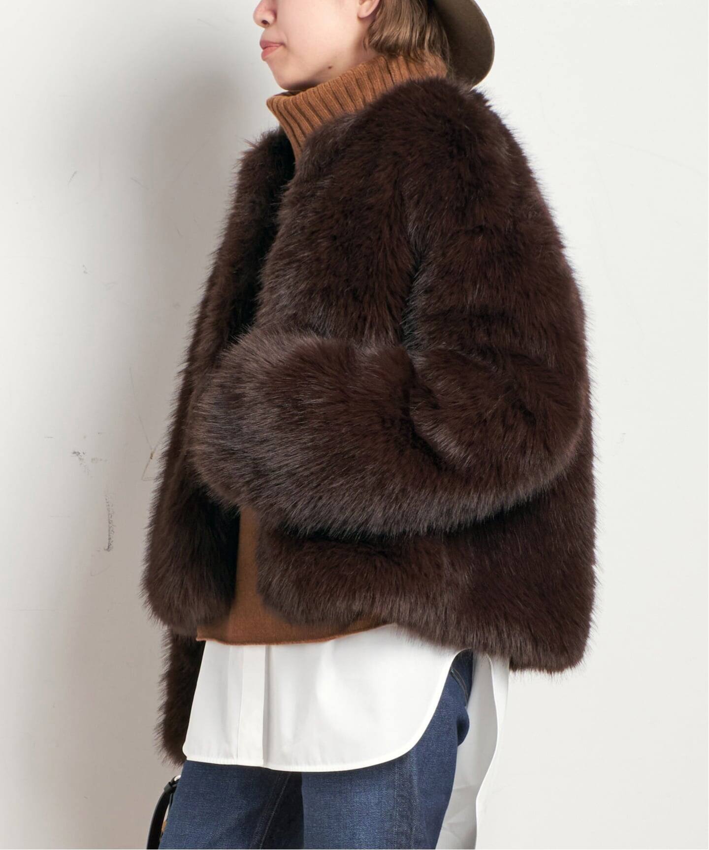 Anna ファージャケット（その他ブルゾン／アウター）｜AP STUDIO