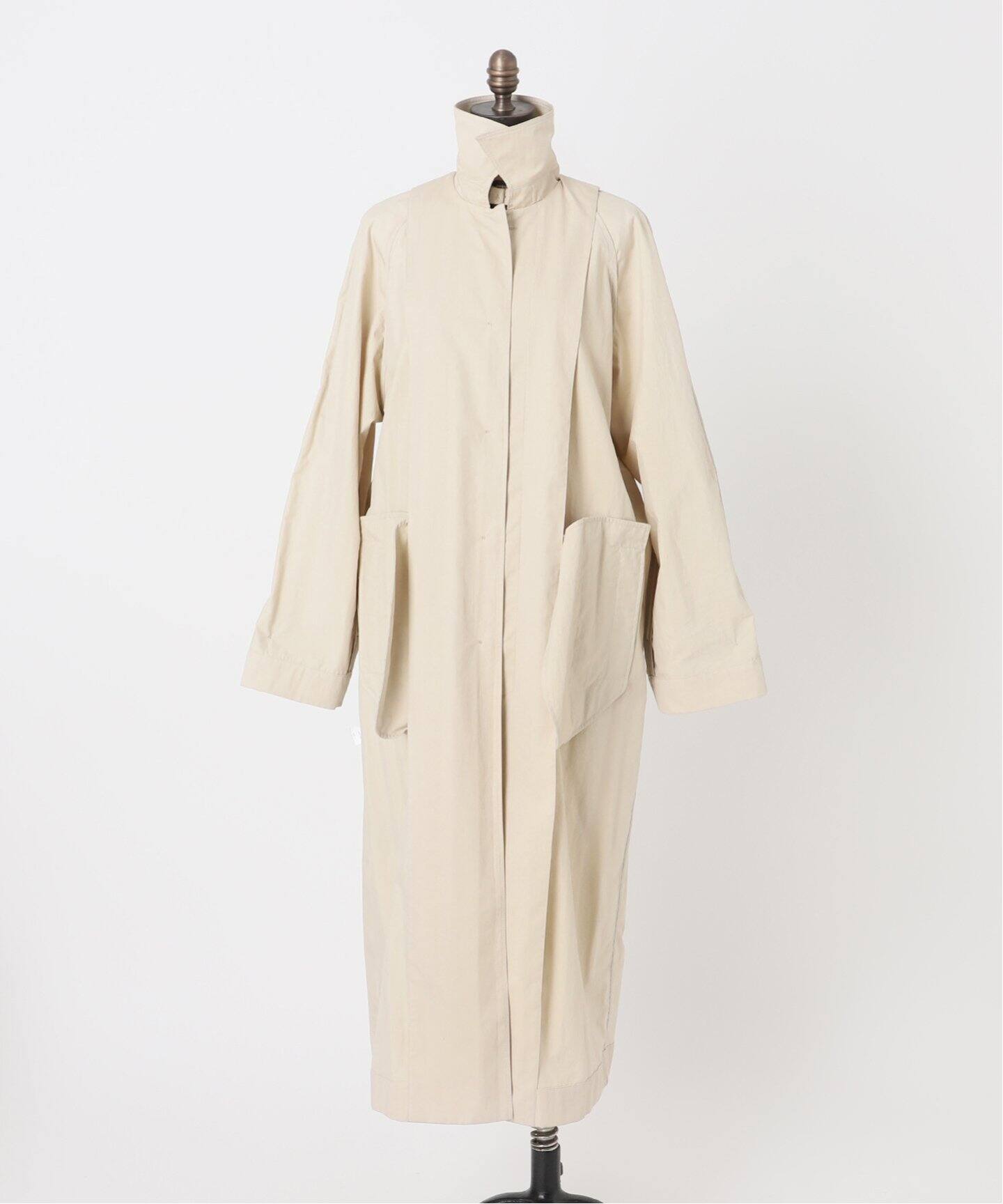 TEURN STUDIOS/ターンスタジオ】Unlined trenchcoat（トレンチコート 