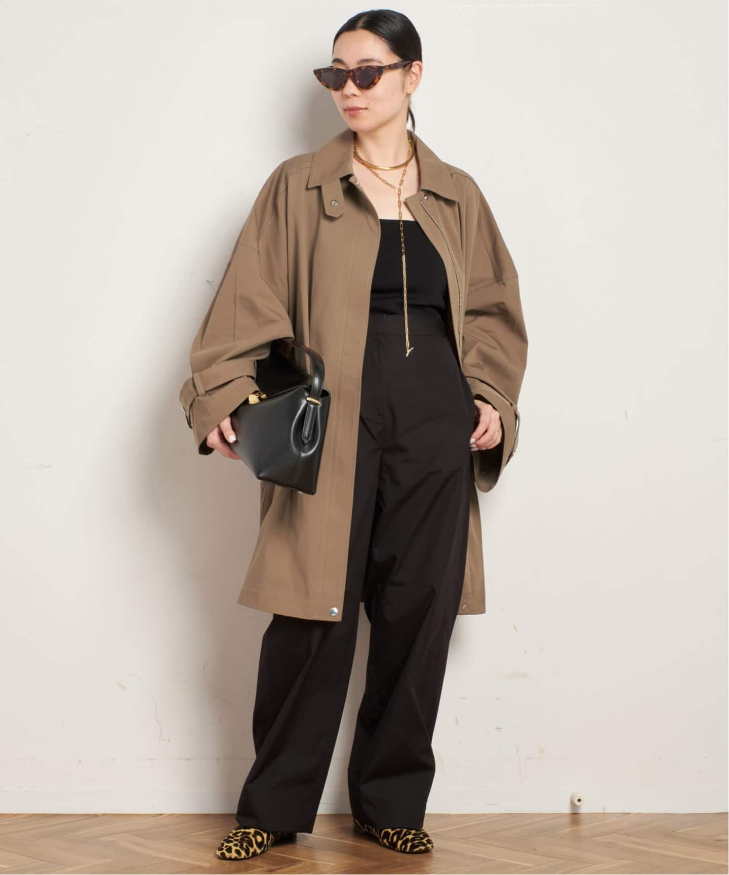 TOTEME/トーテム】OVERSIZED TRENCH JACKET（トレンチコート
