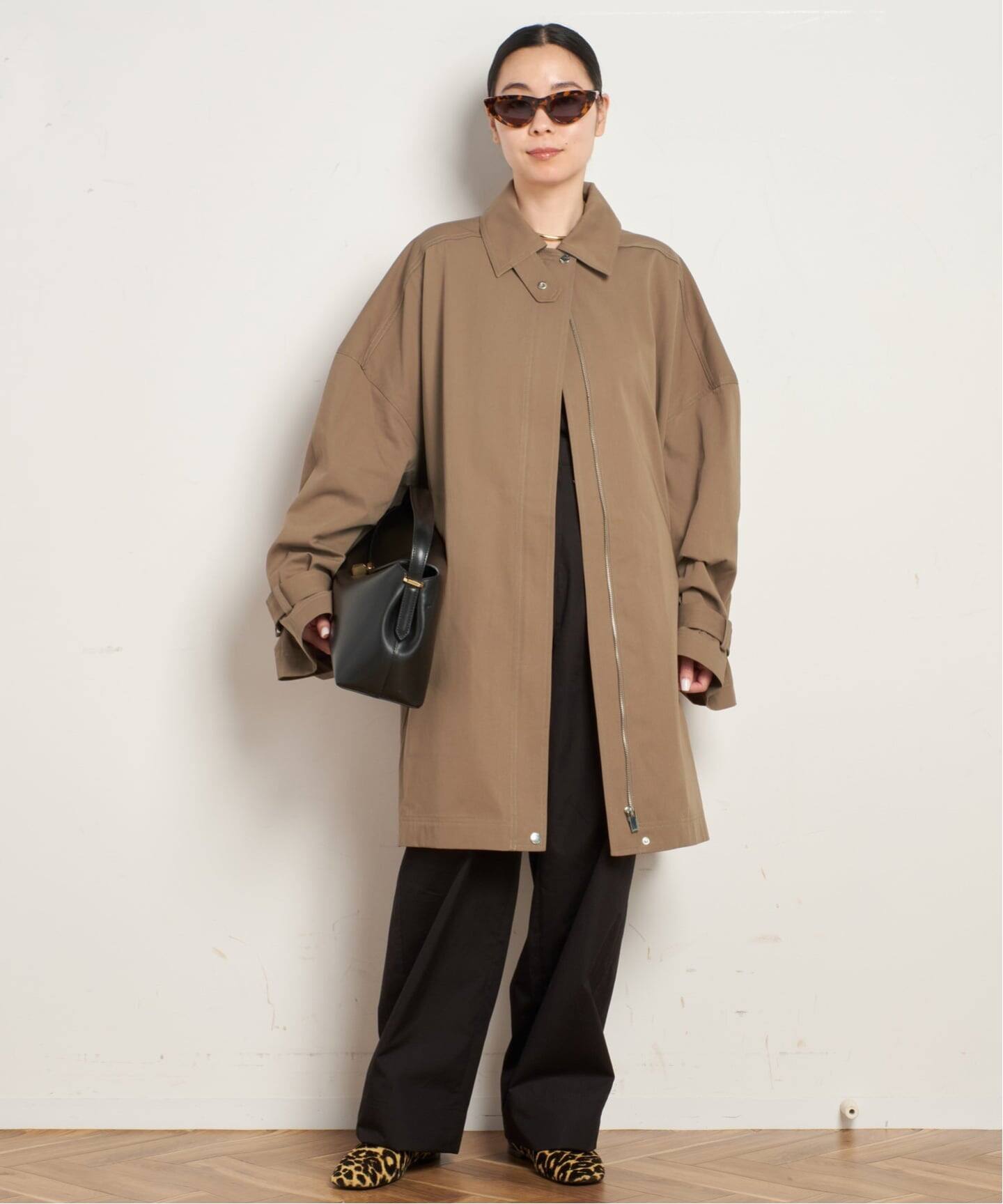 TOTEME/トーテム】OVERSIZED TRENCH JACKET（トレンチコート）｜AP 