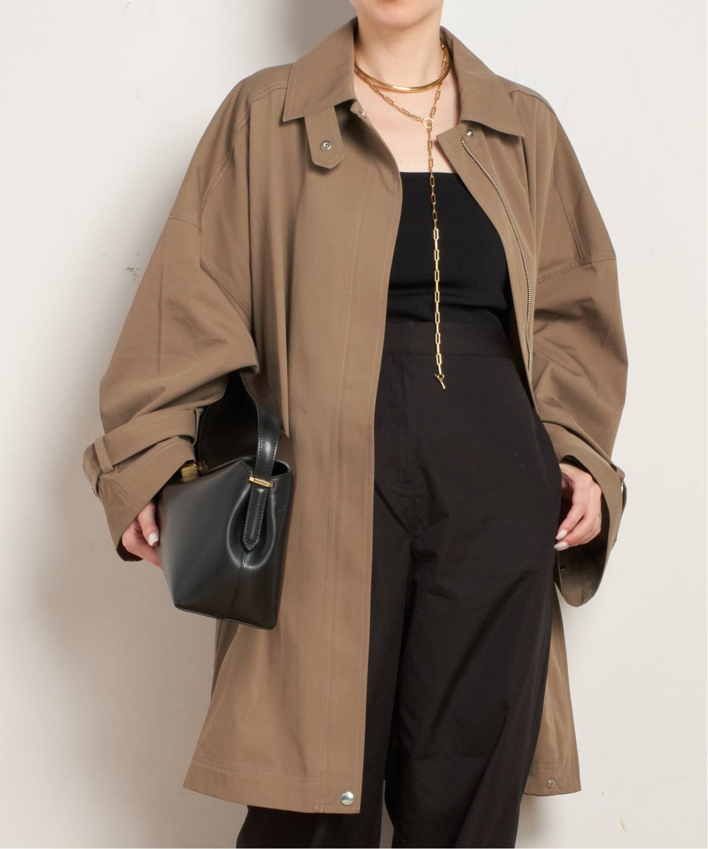 TOTEME/トーテム】OVERSIZED TRENCH JACKET（トレンチコート）｜AP 