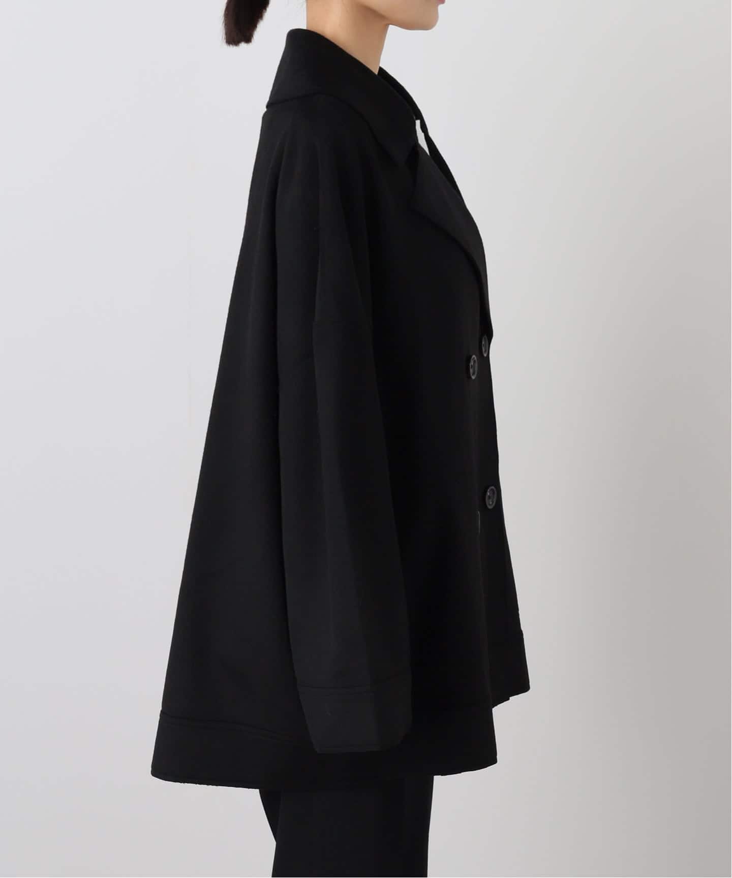 ジャケット・アウター 00s black double coat TOTEME/トーテム】OVERSIZED DOUBLE JACKET COAT（その他ブルゾン