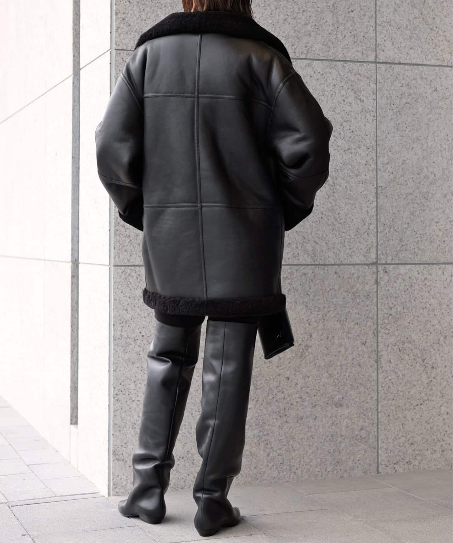 TOTEME/トーテム】SIGNATURE SHEARLING JACKET COAT（ムートンコート