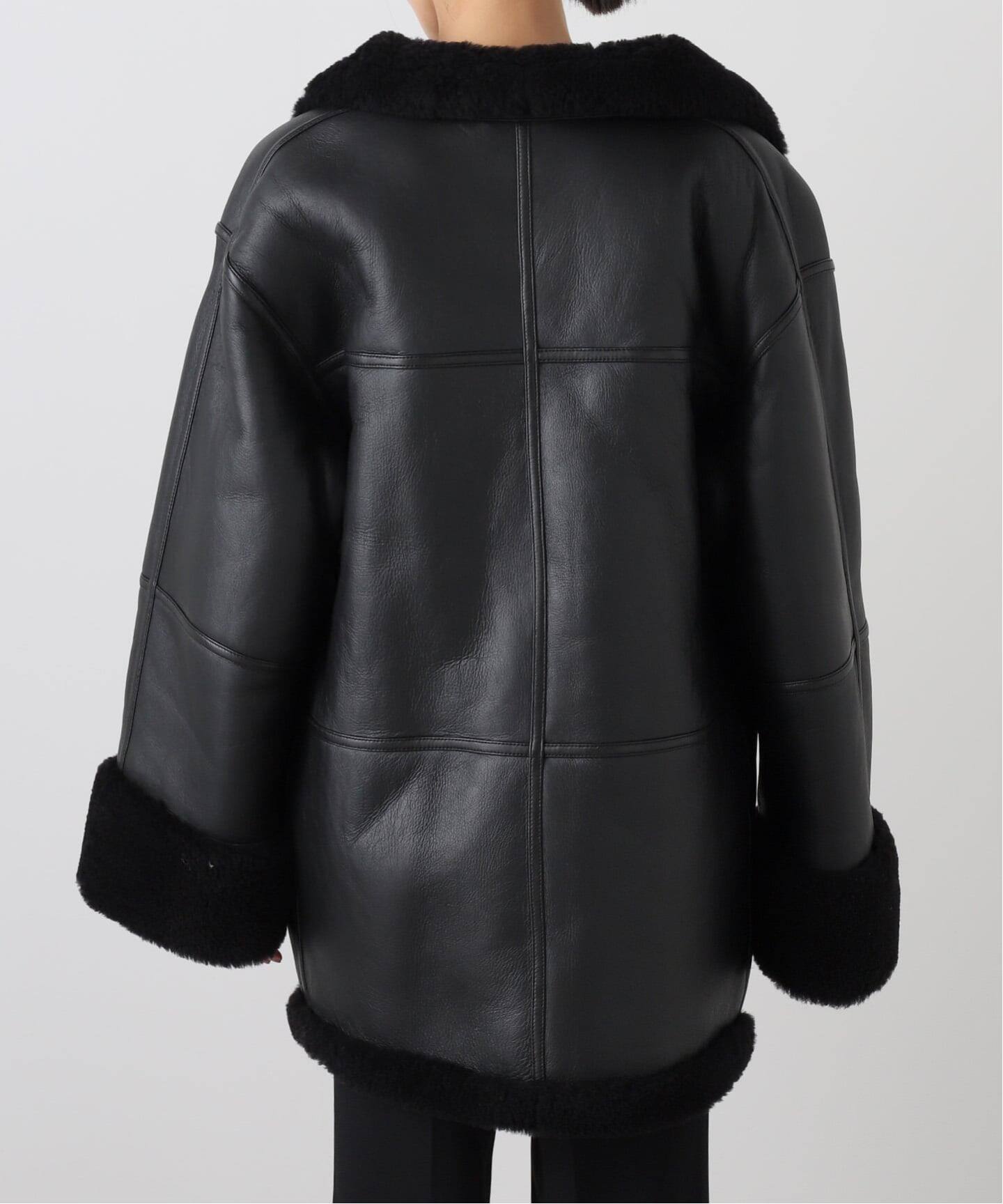 TOTEME/トーテム】SIGNATURE SHEARLING JACKET COAT（ムートンコート