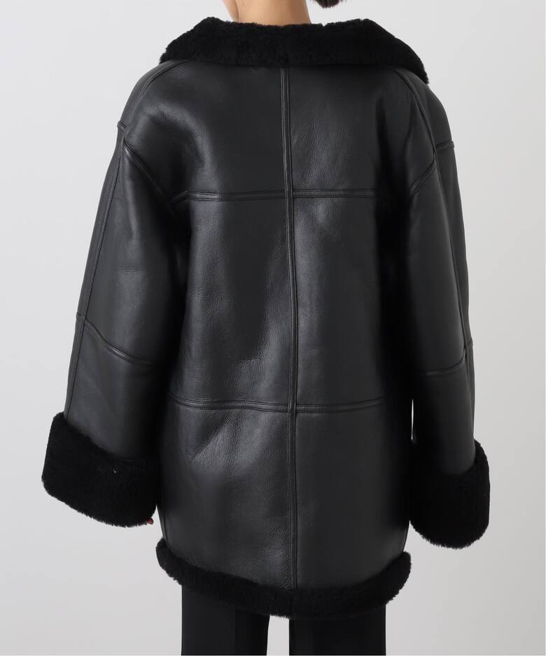 TOTEME/トーテム】SIGNATURE SHEARLING JACKET COAT（ムートンコート 