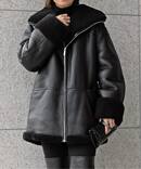 【TOTEME/トーテム】SIGNATURE SHEARLING JACKET COAT