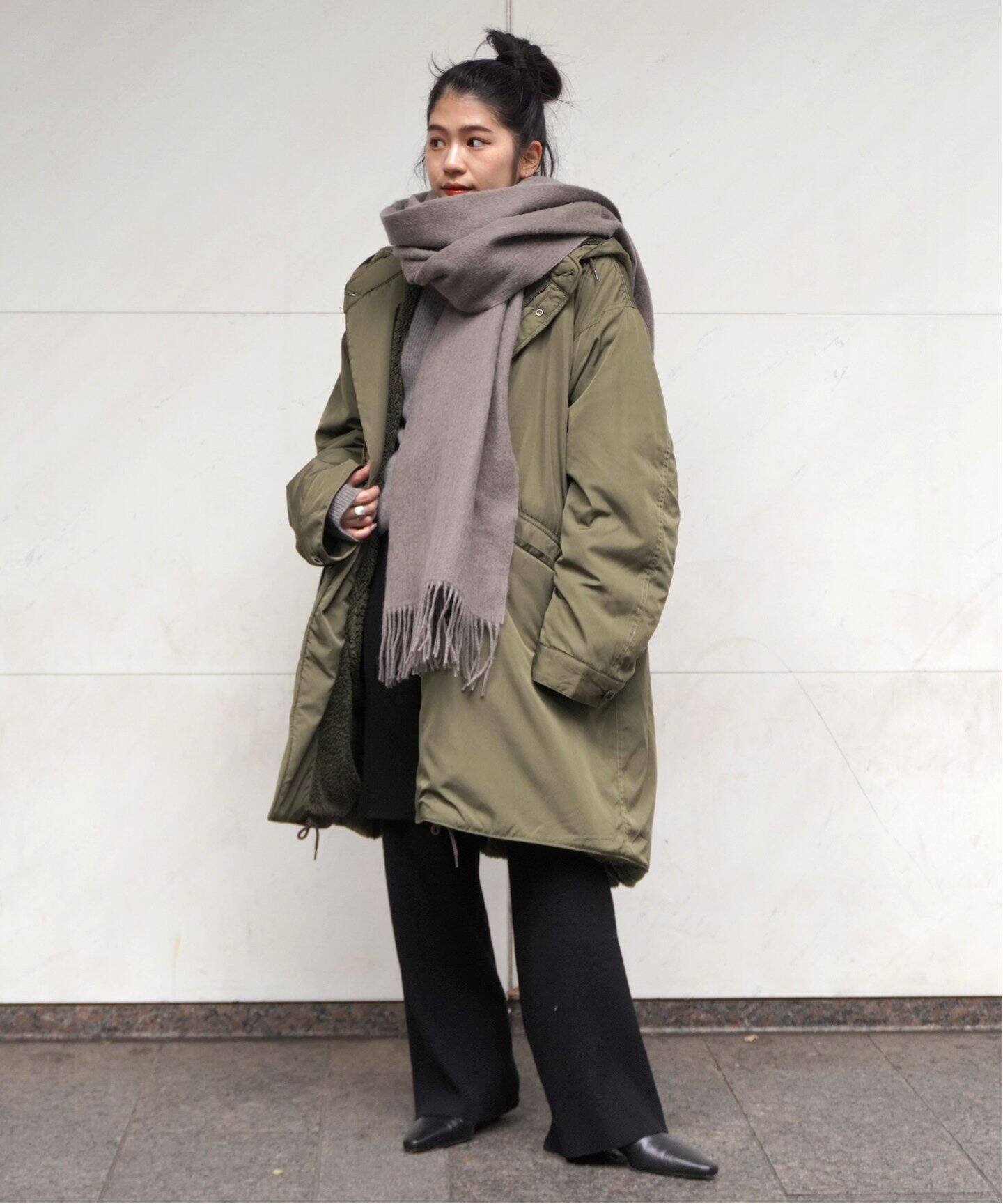 ARMY TWILL/アーミーツイル】 別注 リバーシブルコート（モッズコート 
