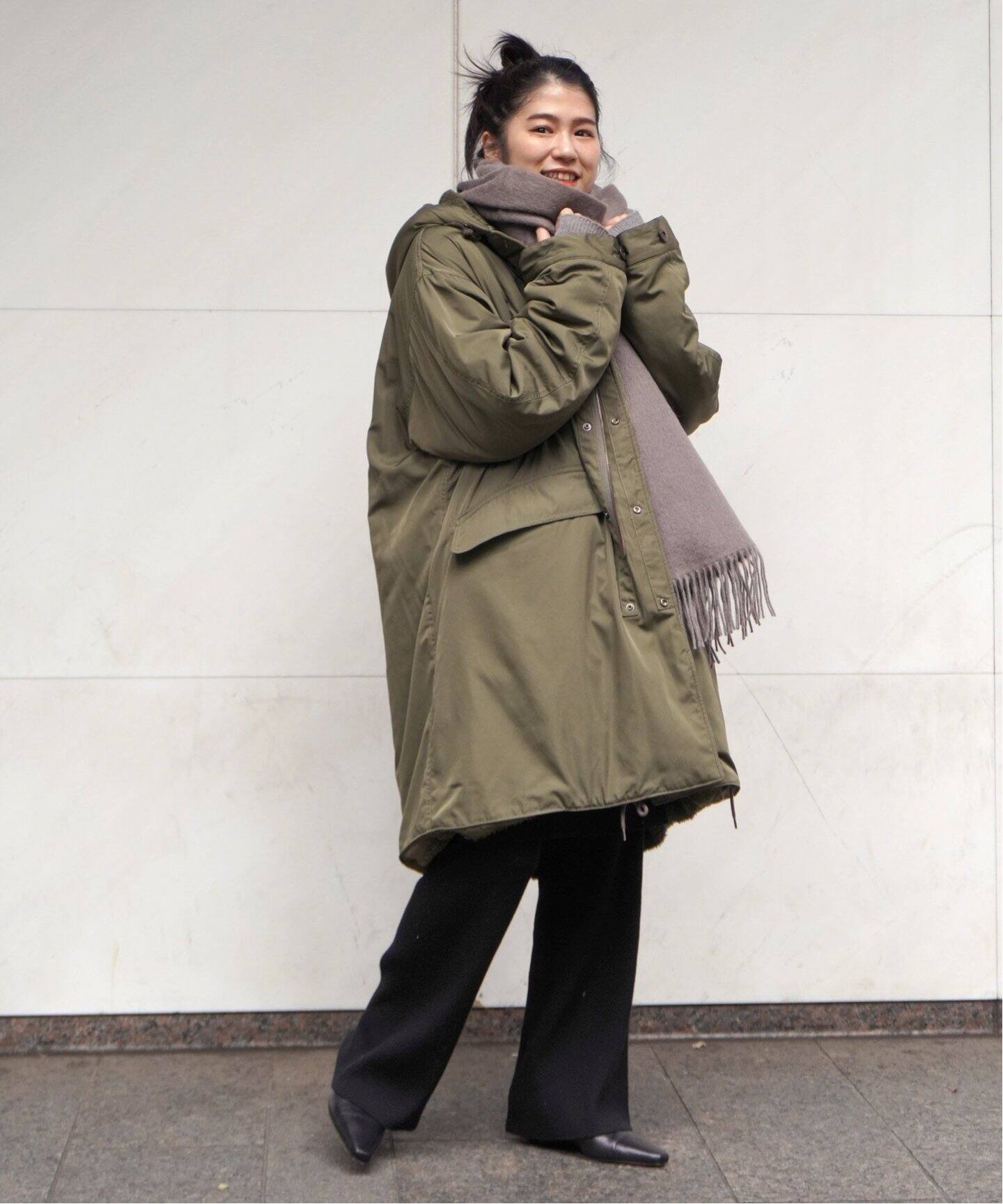ARMY TWILL/アーミーツイル】 別注 リバーシブルコート（モッズコート 