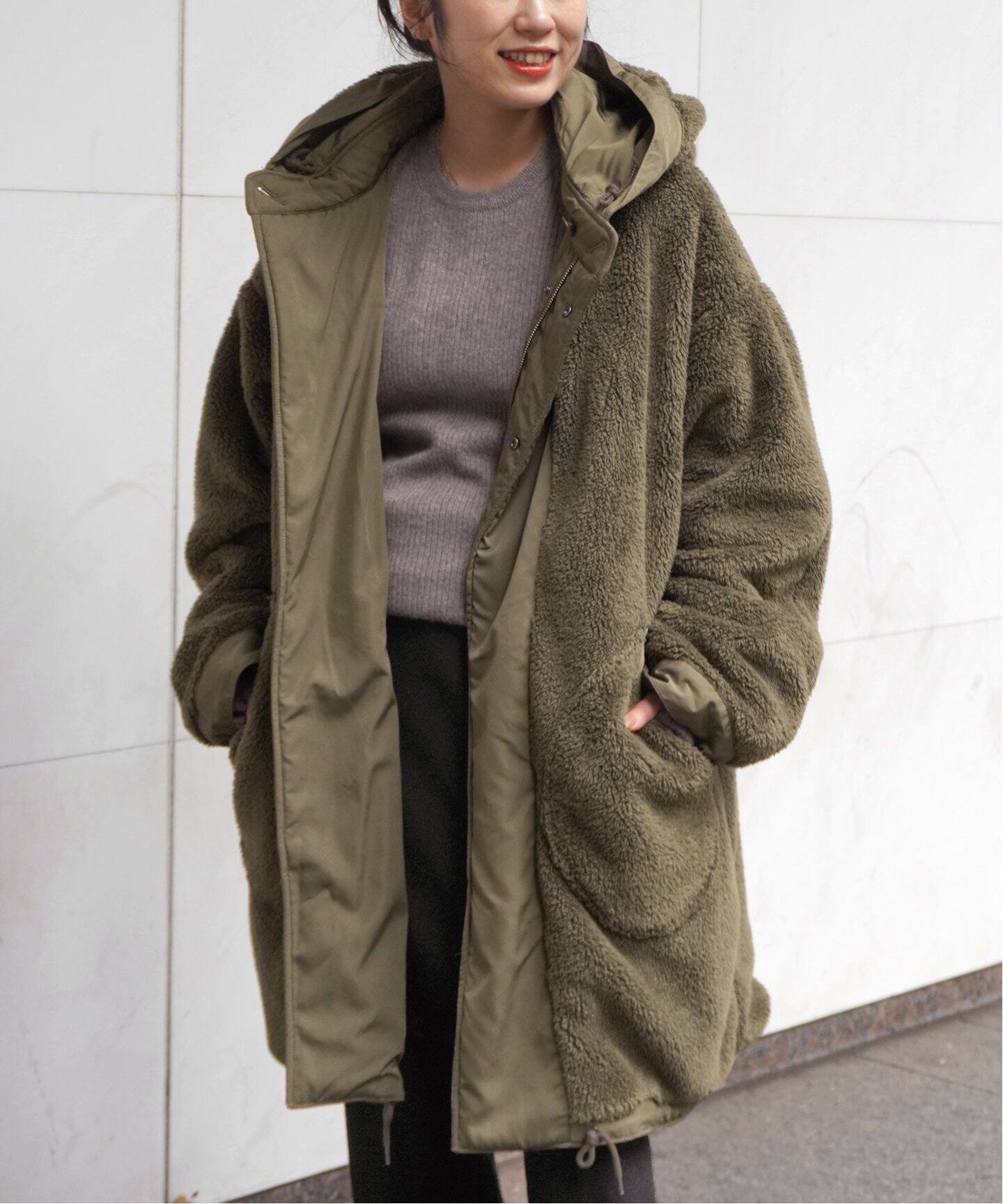 ARMY TWILL/アーミーツイル】 別注 リバーシブルコート（モッズコート 