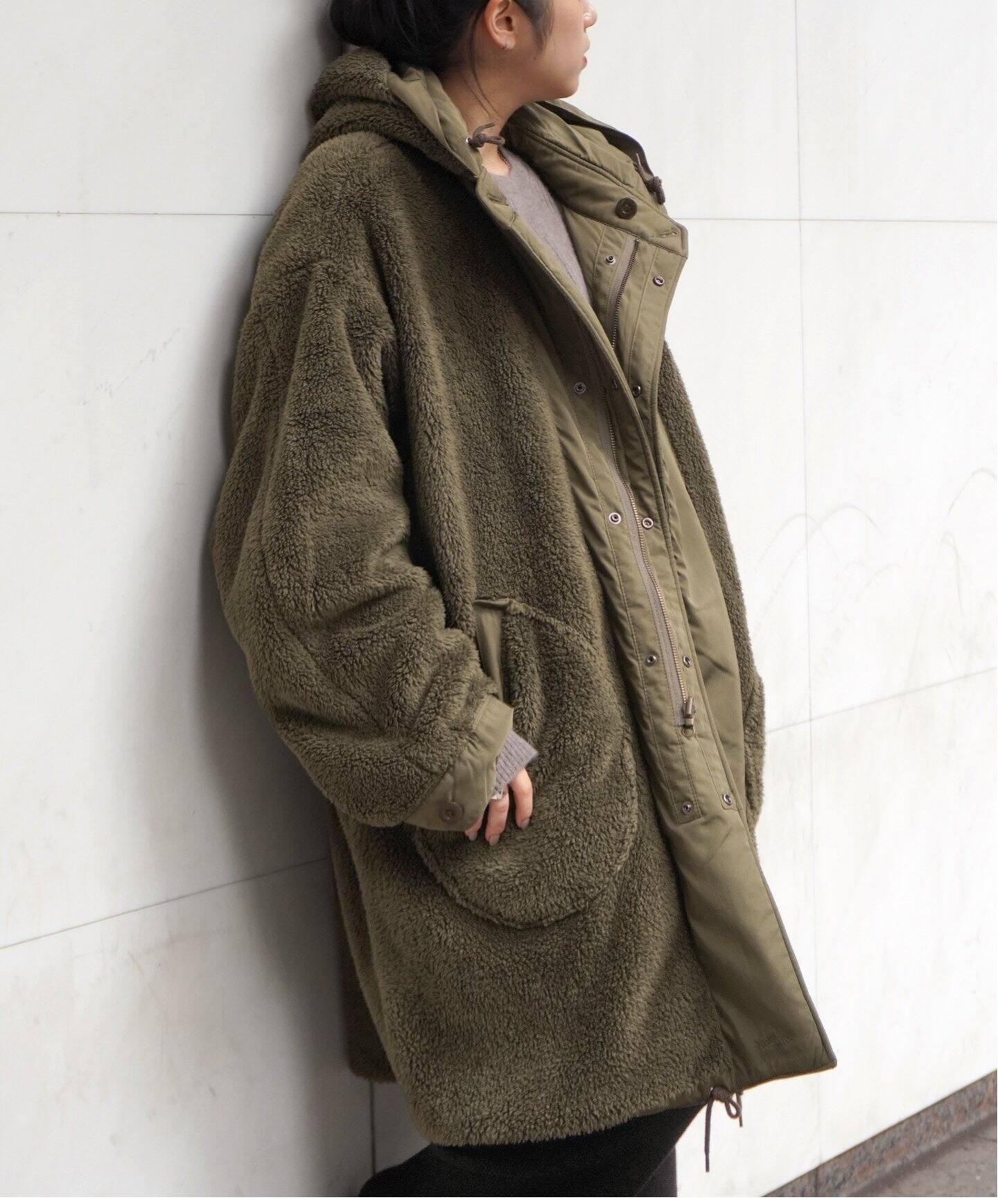 ARMY TWILL/アーミーツイル】 別注 リバーシブルコート（モッズコート 