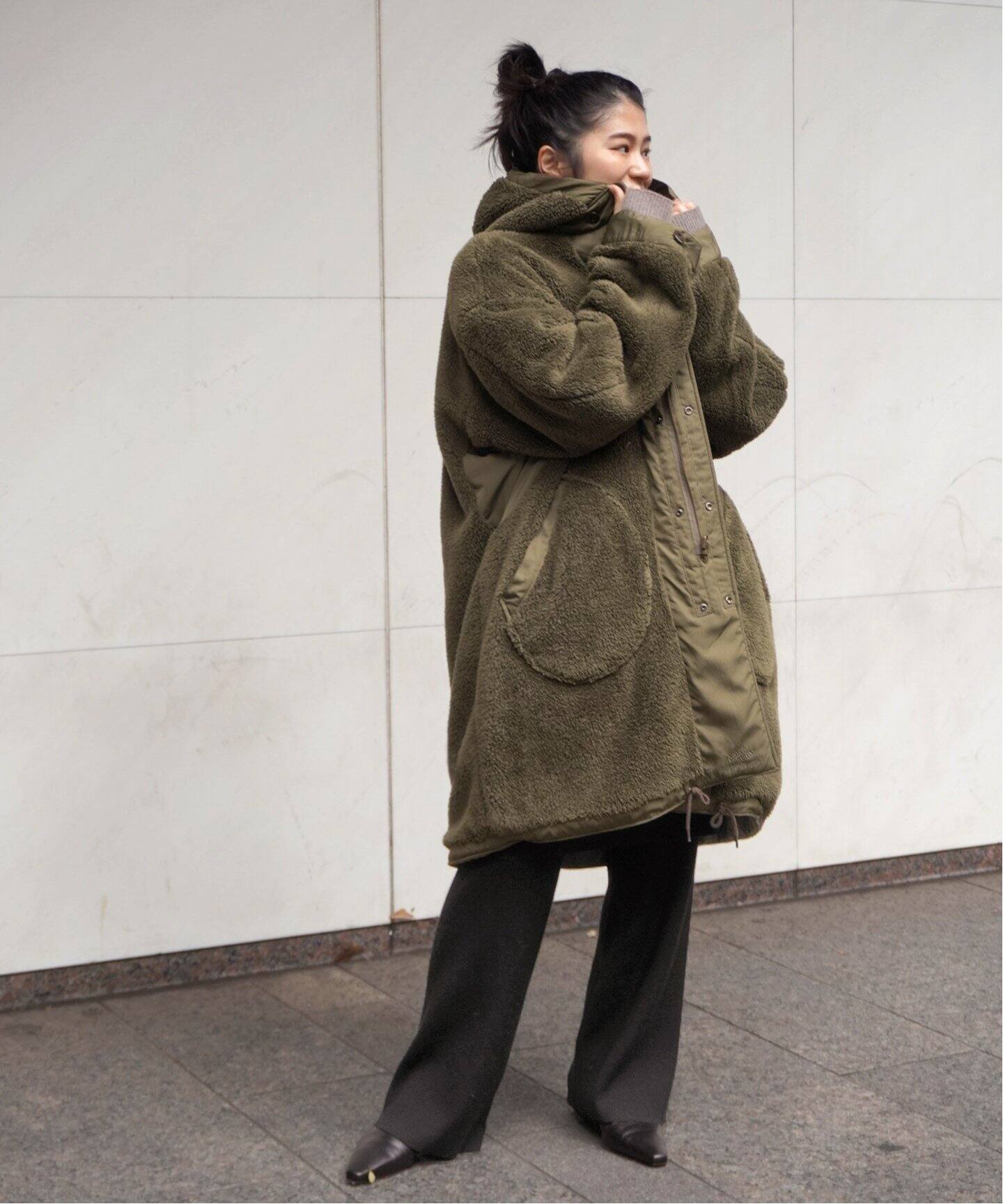ARMY TWILL/アーミーツイル】 別注 リバーシブルコート（モッズコート 