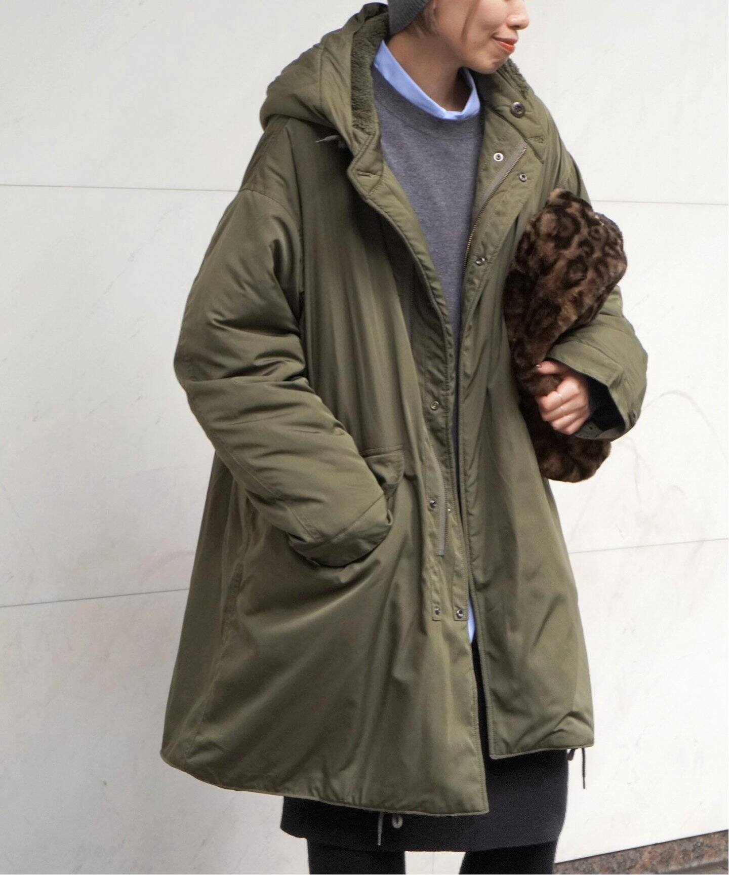 ARMY TWILL/アーミーツイル】 別注 リバーシブルコート（モッズコート 