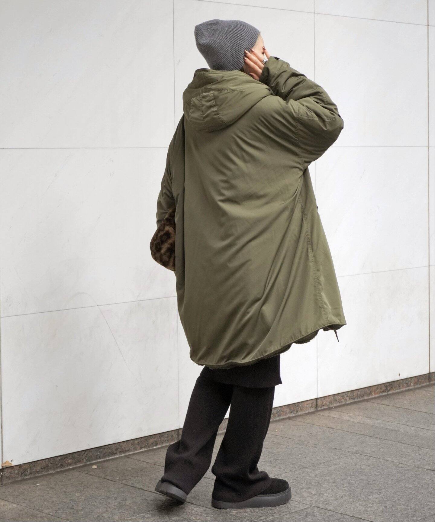 ARMY TWILL/アーミーツイル】 別注 リバーシブルコート（モッズコート 