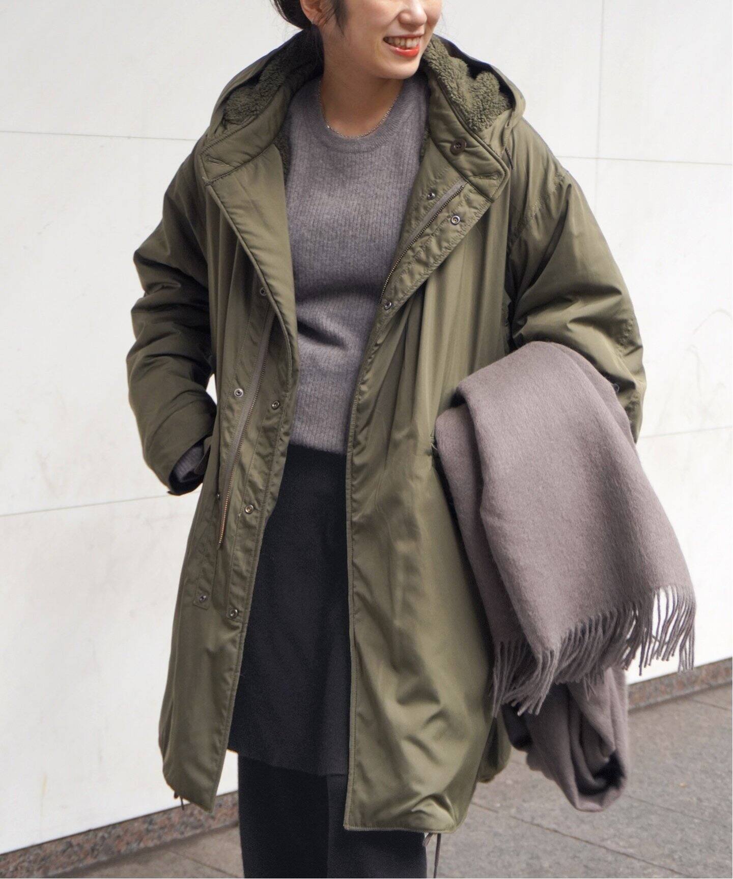 ARMY TWILL/アーミーツイル】 別注 リバーシブルコート（モッズコート 