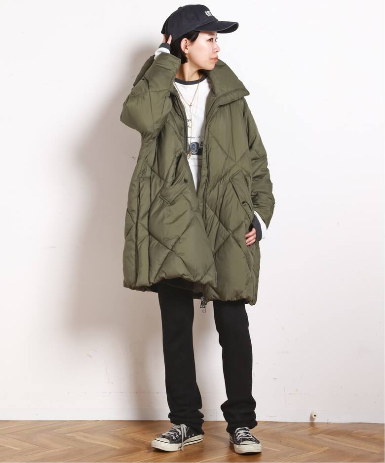 OOF WEAR/オーフウェア】long padding coat（中綿・キルティング）｜AP 