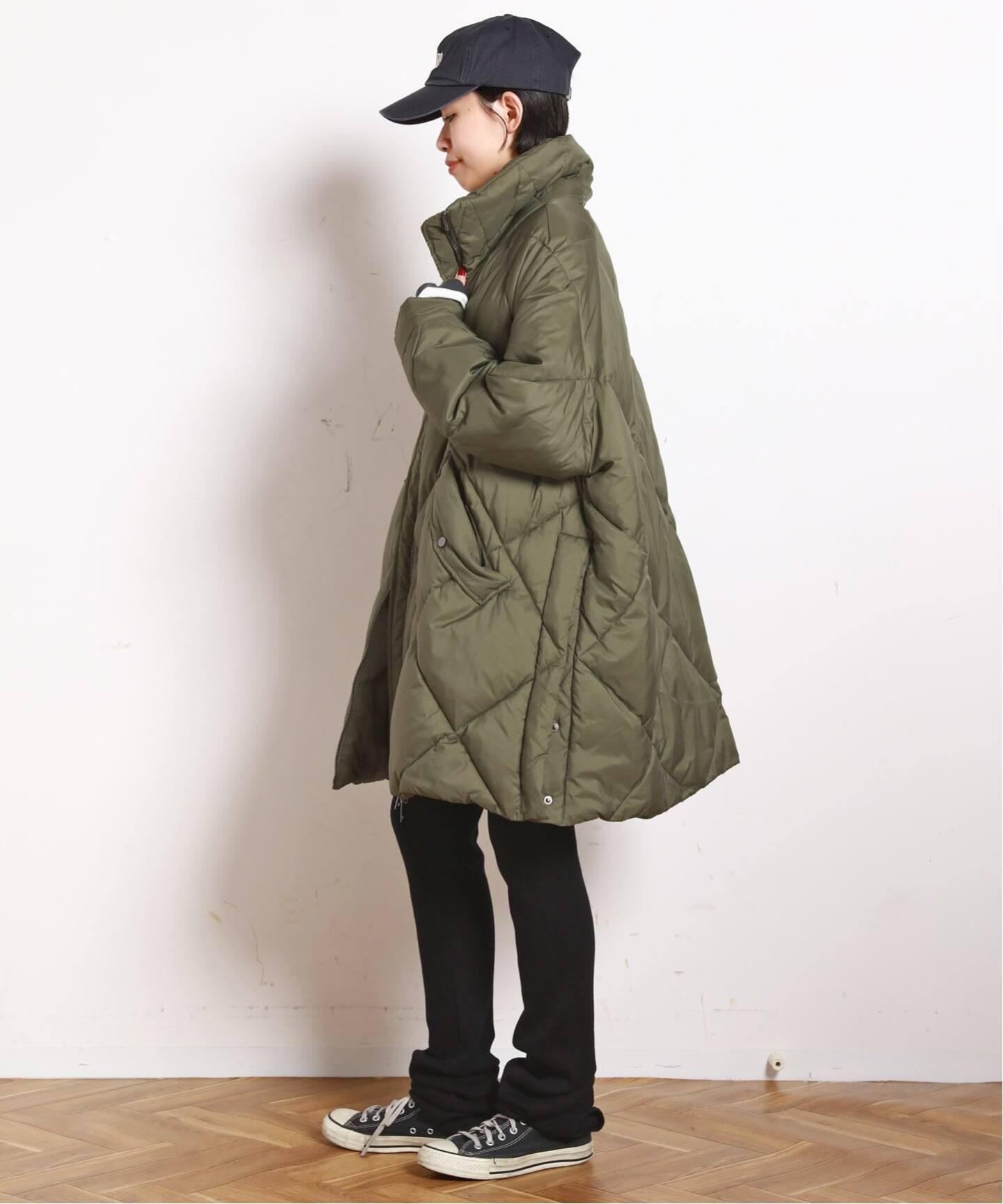 OOF WEAR/オーフウェア】long padding coat（中綿・キルティング）｜AP
