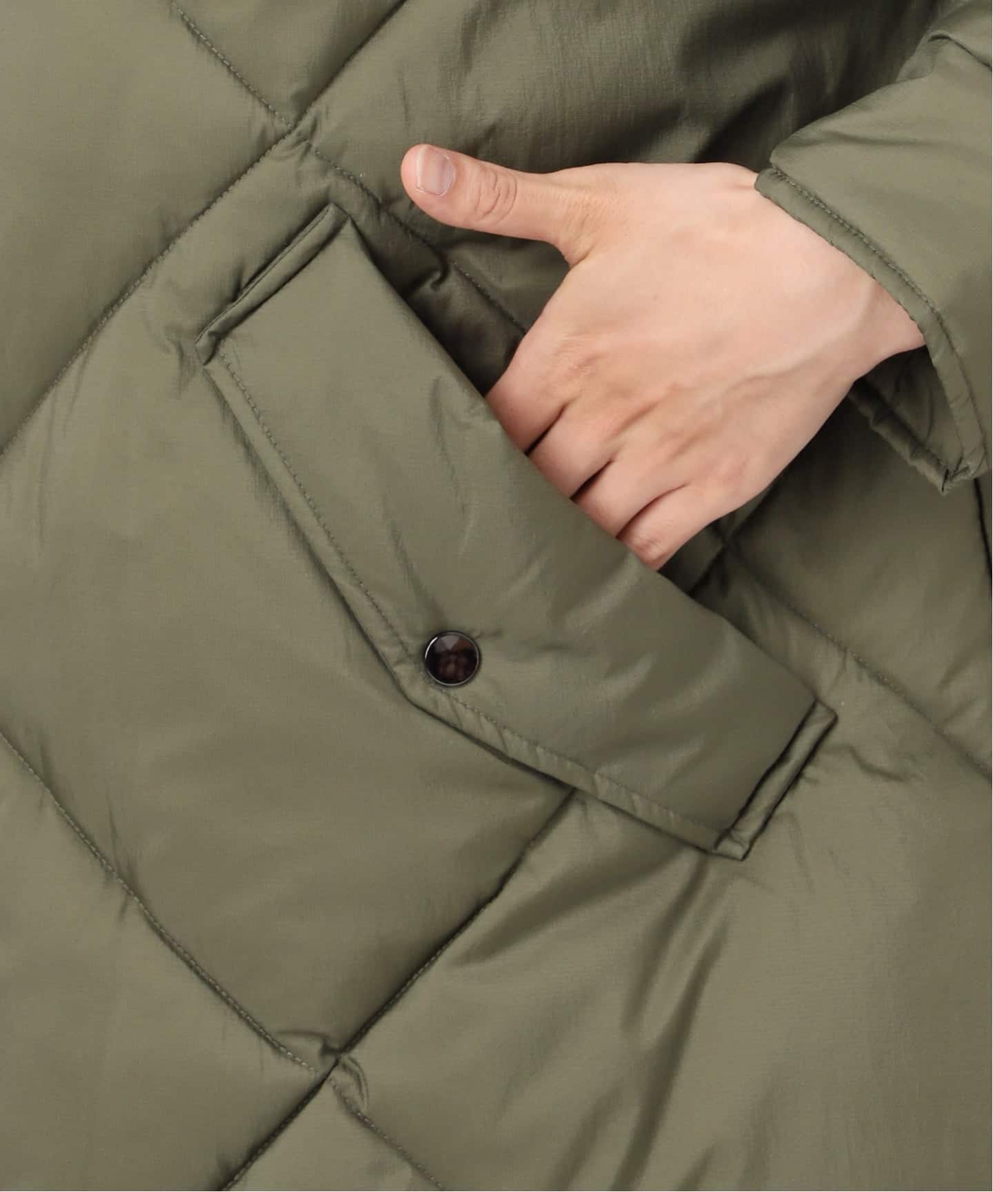 OOF WEAR/オーフウェア】long padding coat（中綿・キルティング）｜AP