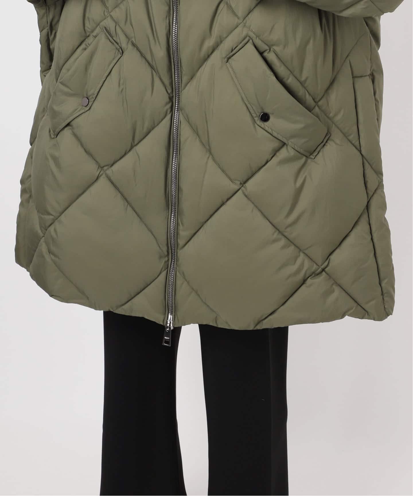 AP STUDIO【OOF WEAR】long padding coat OOF WEAR/オーフウェア】long padding coat（中綿・キルティング）｜AP