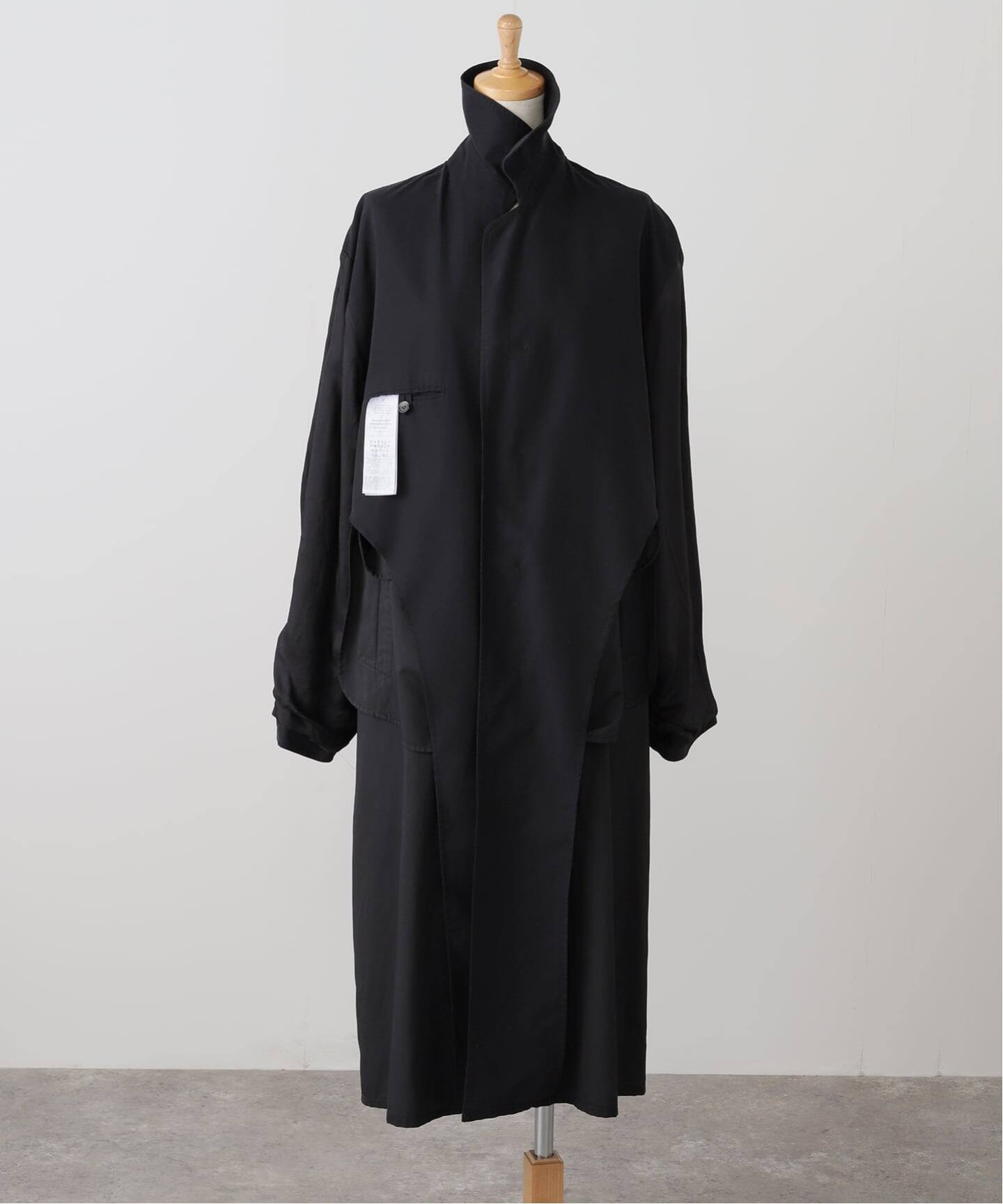 Maison Margiela/メゾン マルジェラ】TRENCH COAT(Black)（トレンチ 