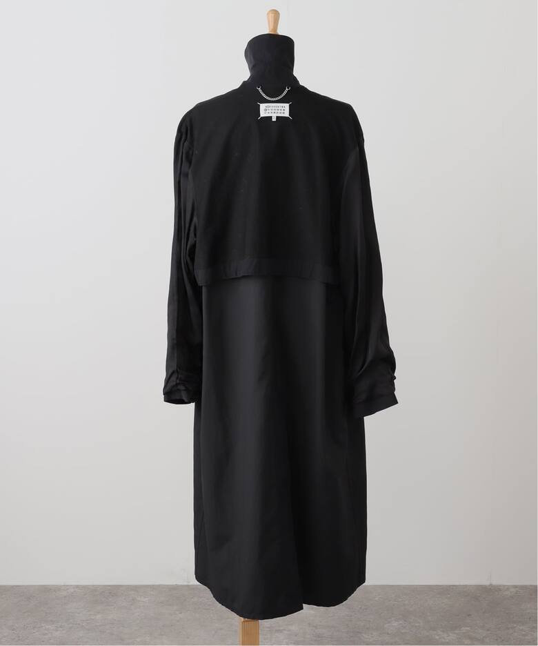 Maison Margiela/メゾン マルジェラ】TRENCH COAT(Black)（トレンチ
