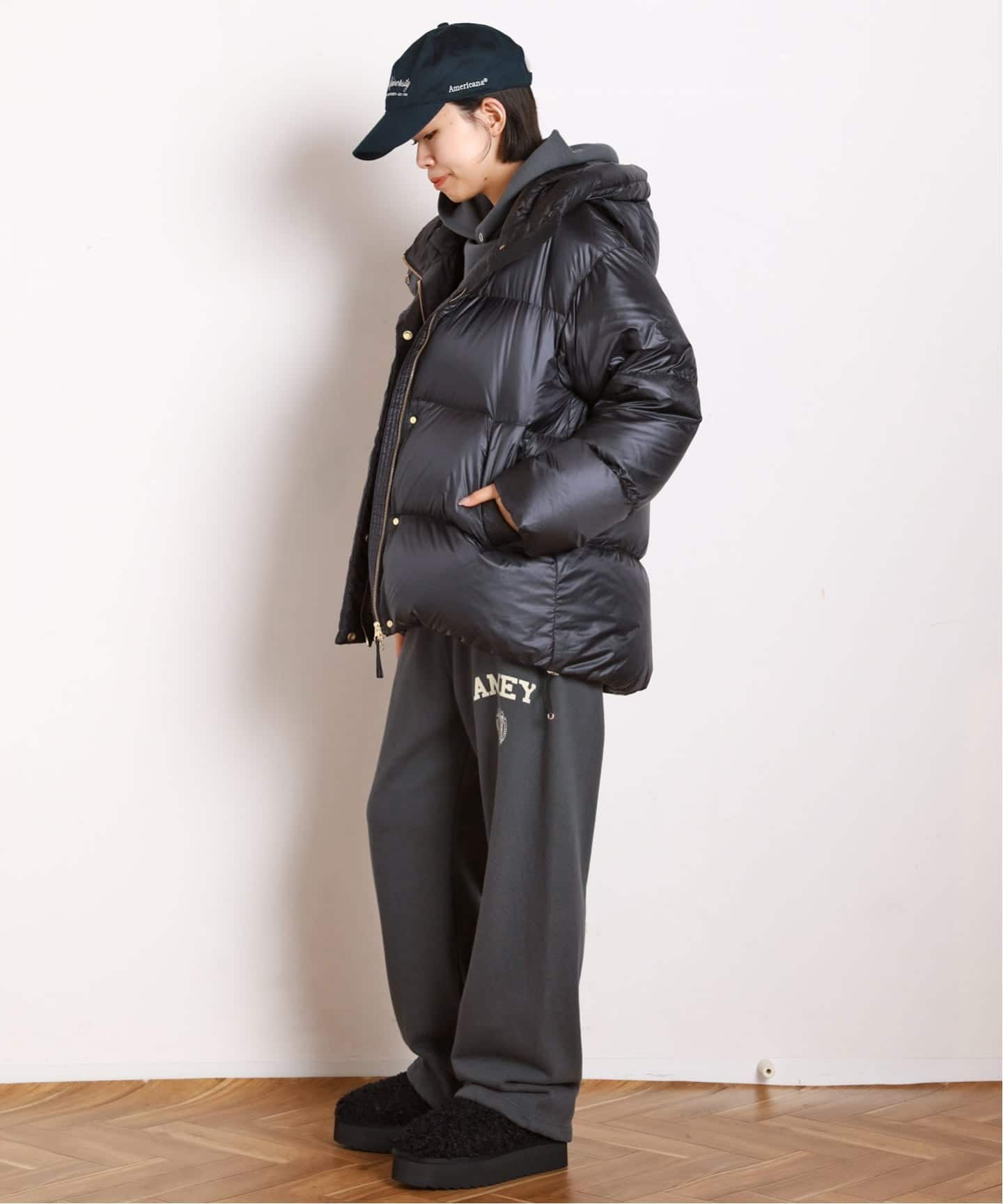 GOLDWIN ゴールドウィン　PERTEX パーカー　黒　サイズ１ Goldwin(ゴールドウィン)