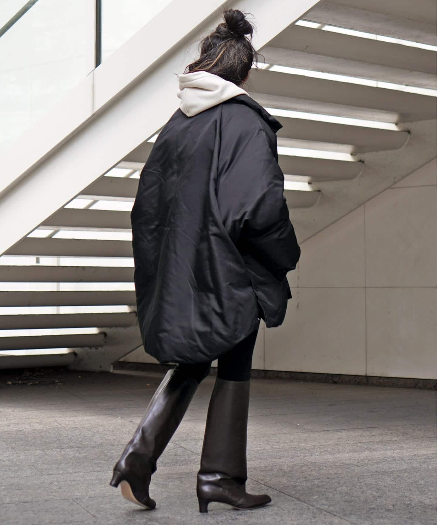 apstudio BERENICEブラックオーバーダウンジャケット 新品タグ付き BERENICE】ブラックオーバーダウンジャケット（ダウンジャケット）｜AP